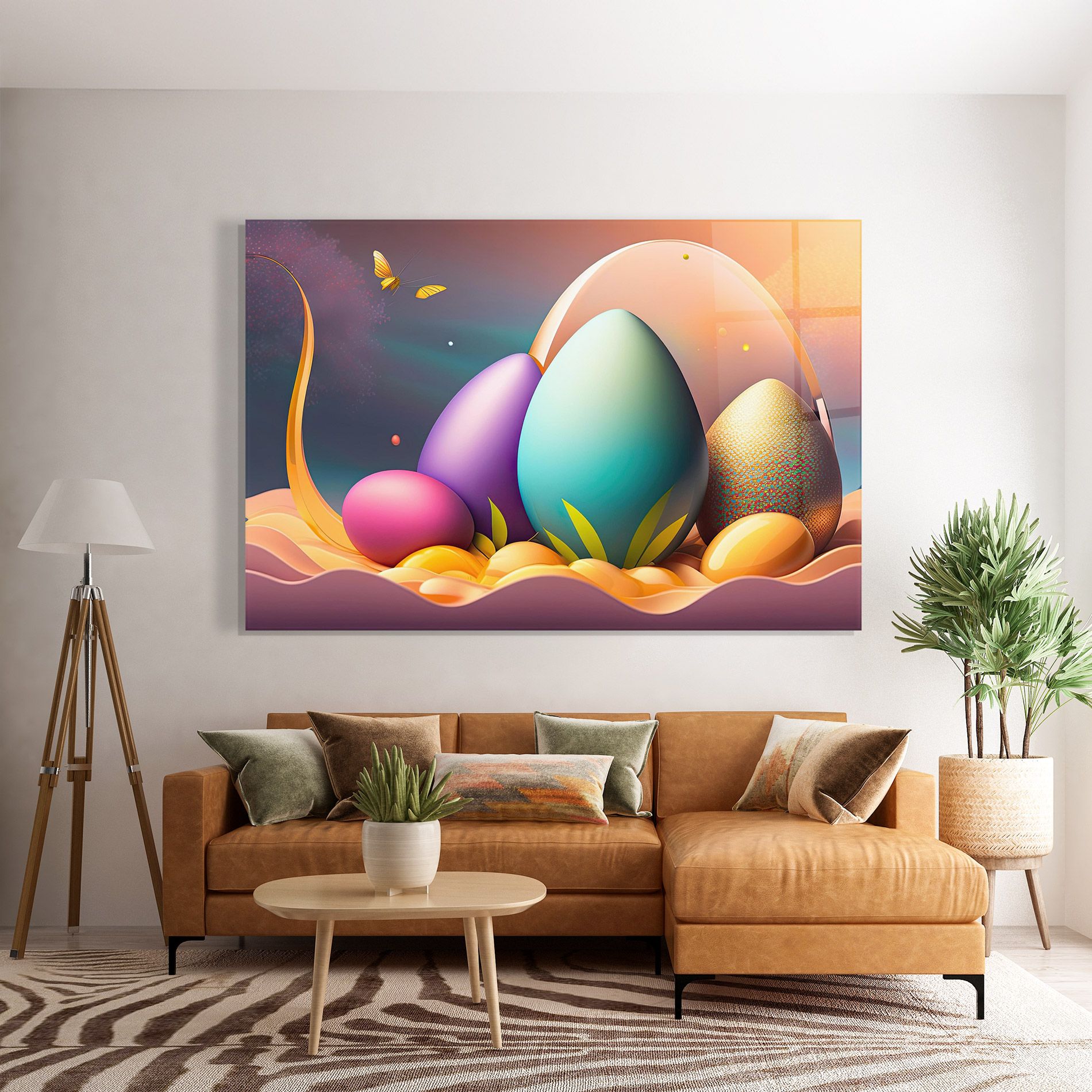 Big Blue Easter Egg mockup 7