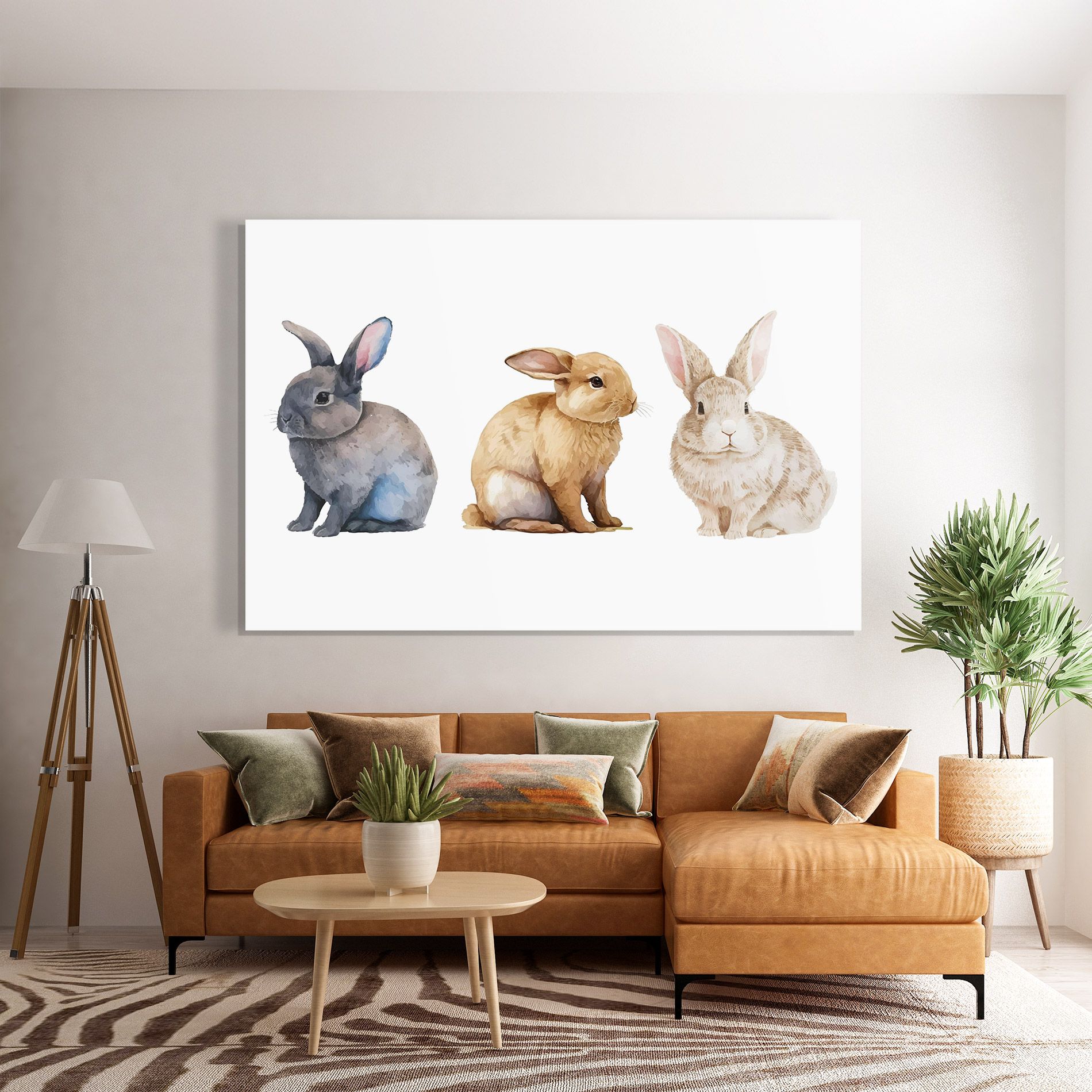 Tree Easter Bunnies mockup 7