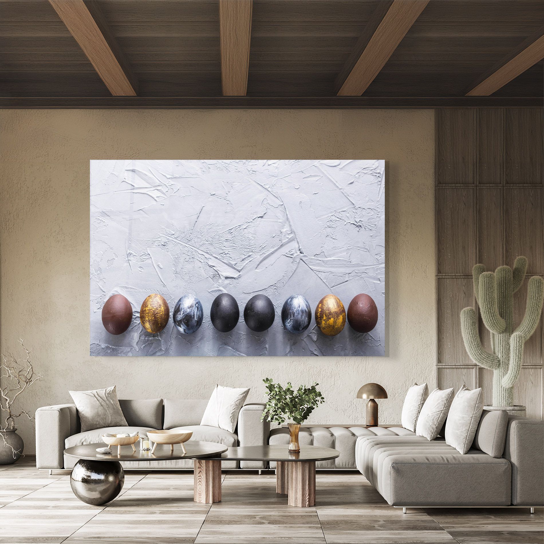 Easter Eggs Painted mockup 8