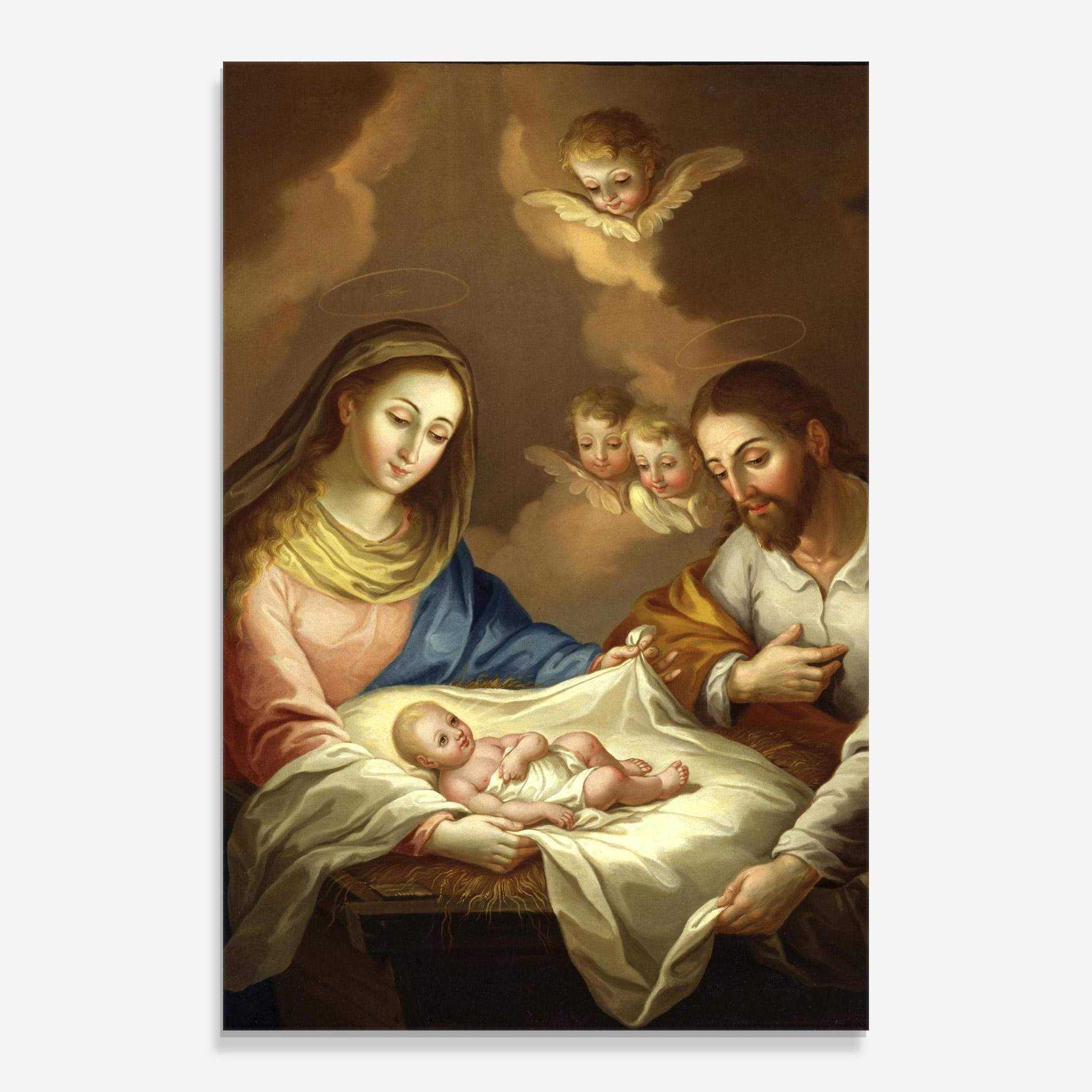 Glasbild Devine Reflection mockup 0