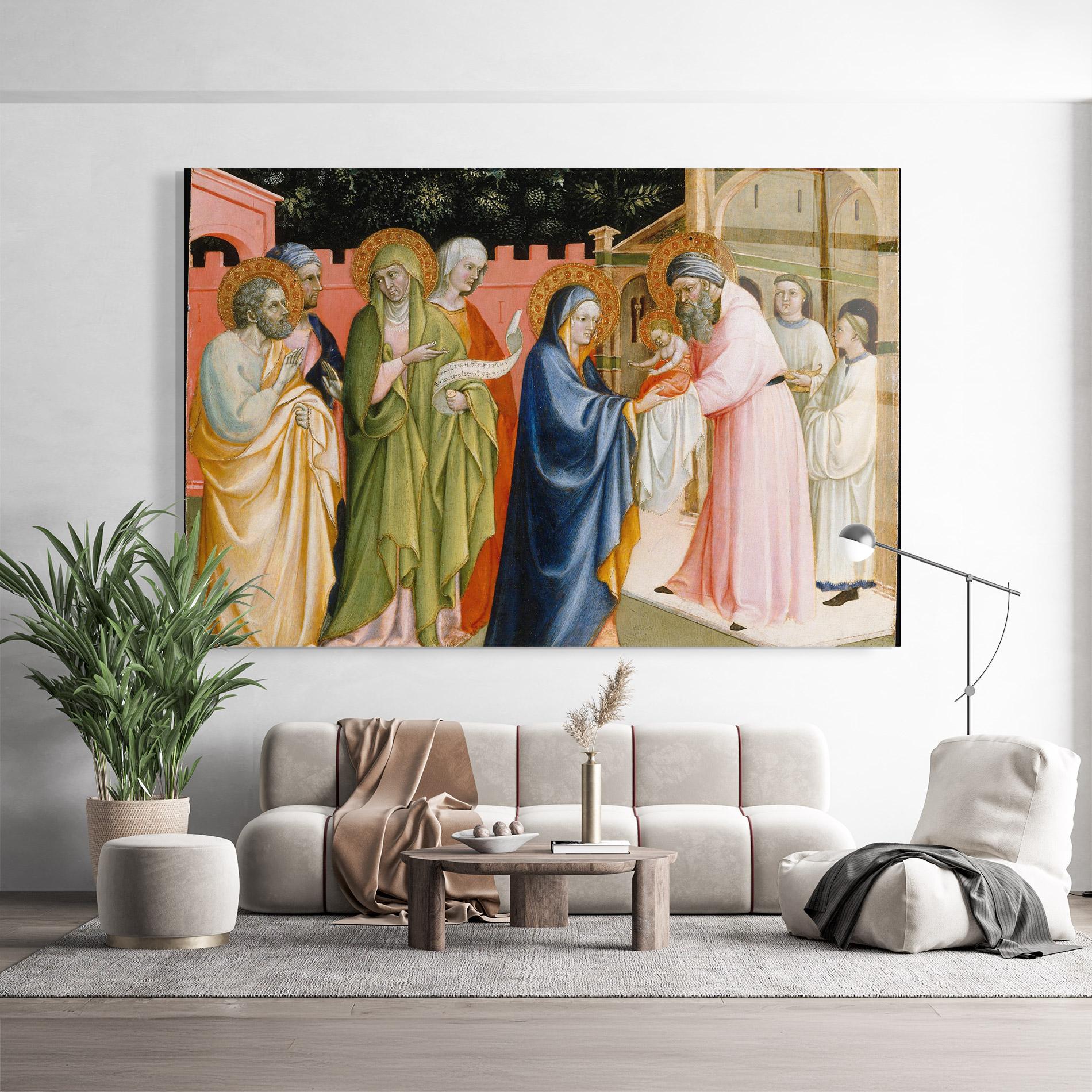 Glasbild Healing Touch mockup 9