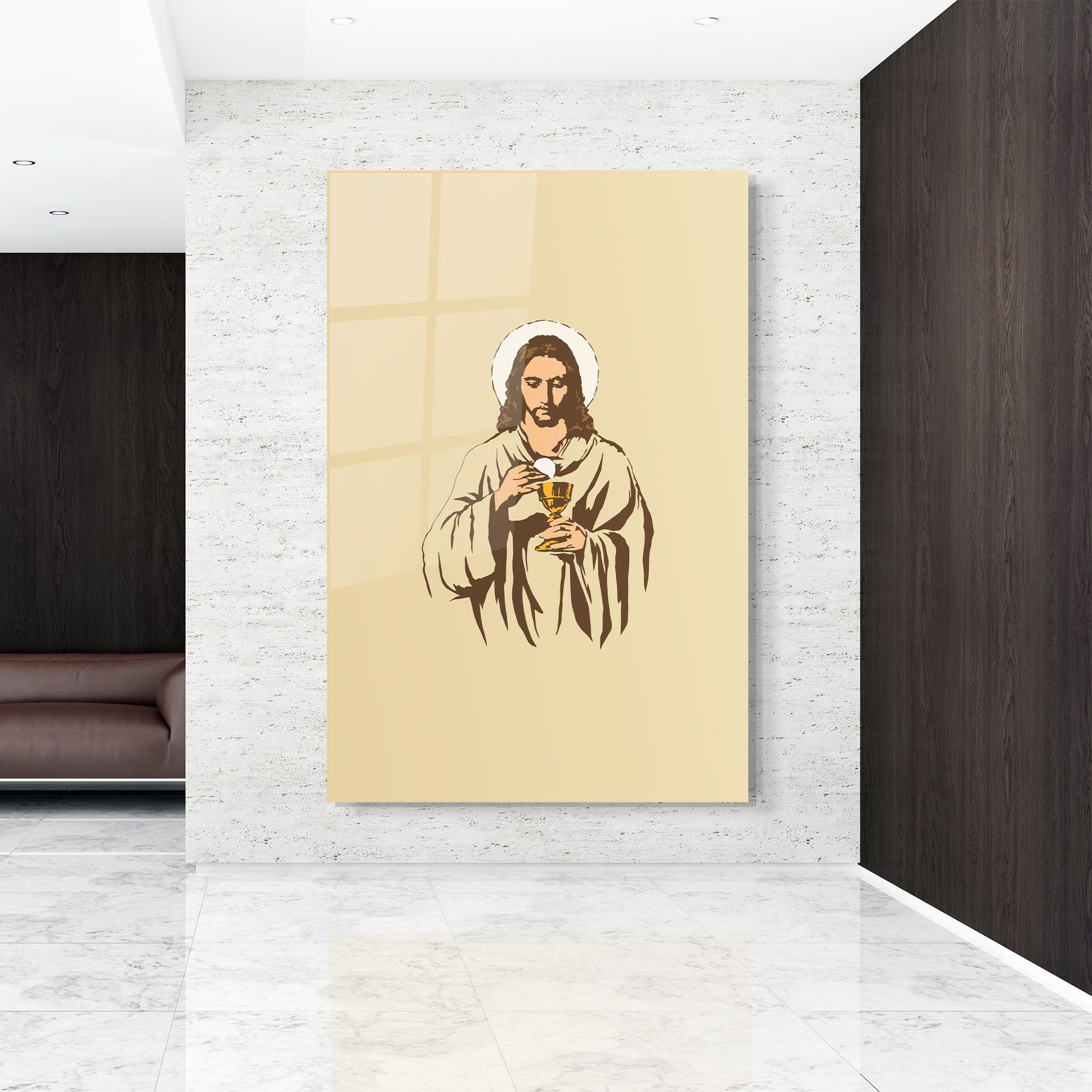 Cream Jesus mockup 9