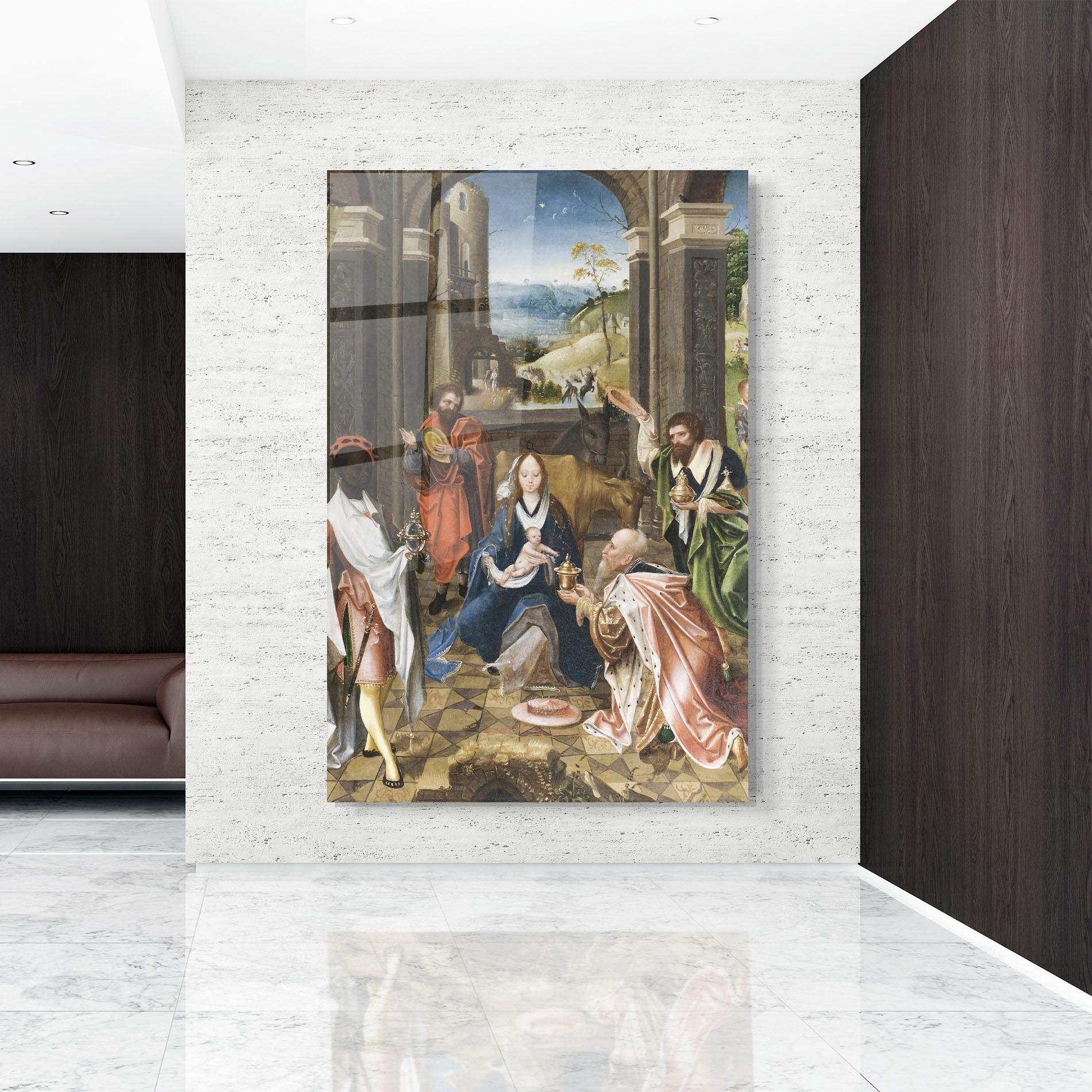 Glasbild Merciful Miracle mockup 9