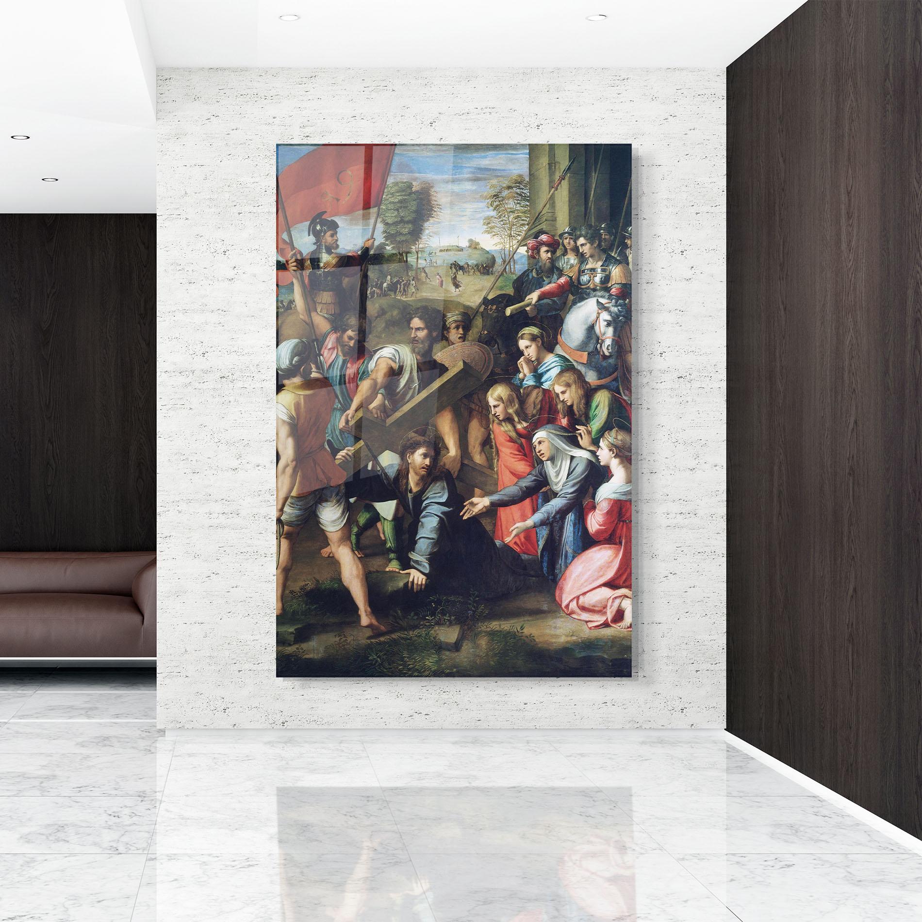 Glasbild Taking The Cross mockup 9