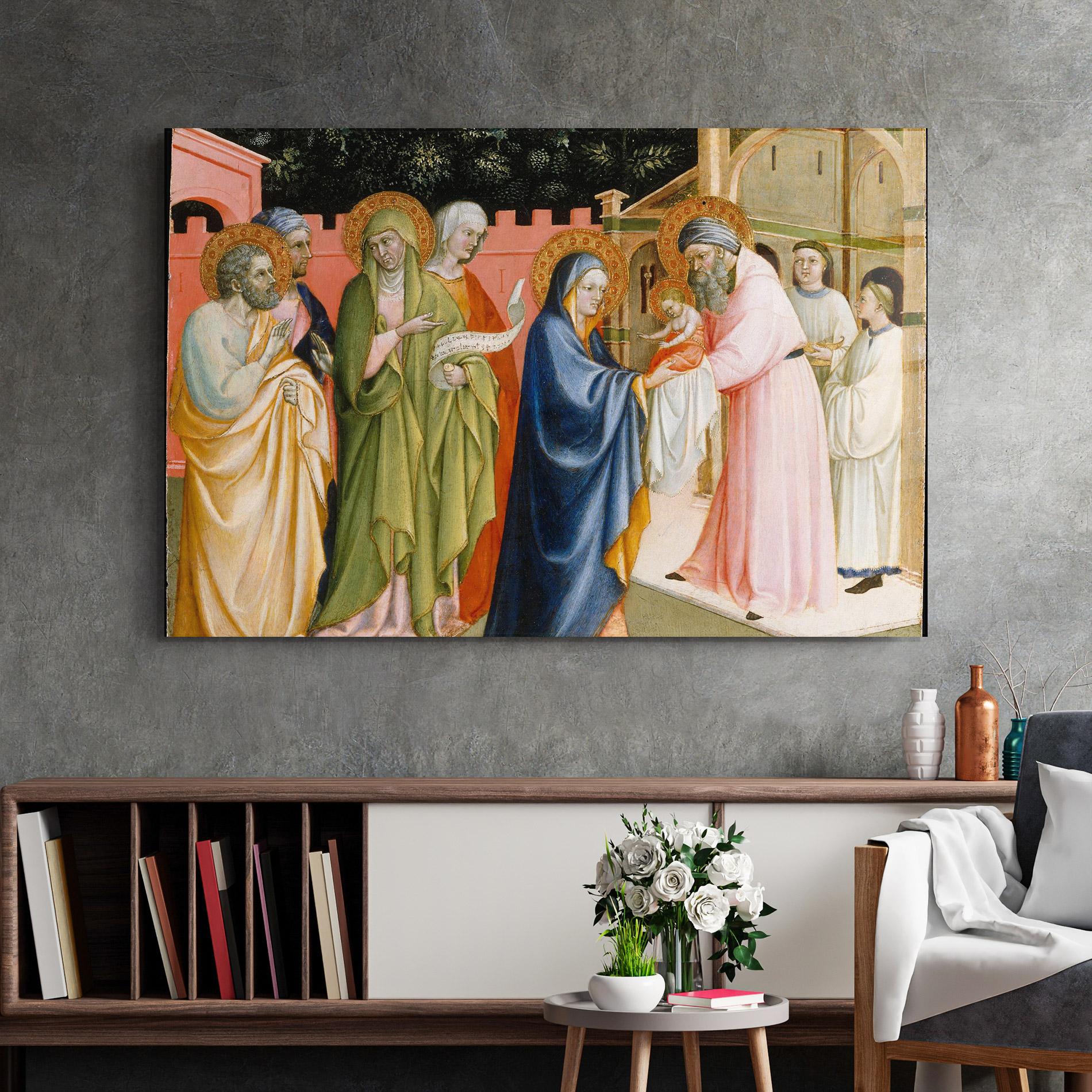 Glasbild Healing Touch mockup 2