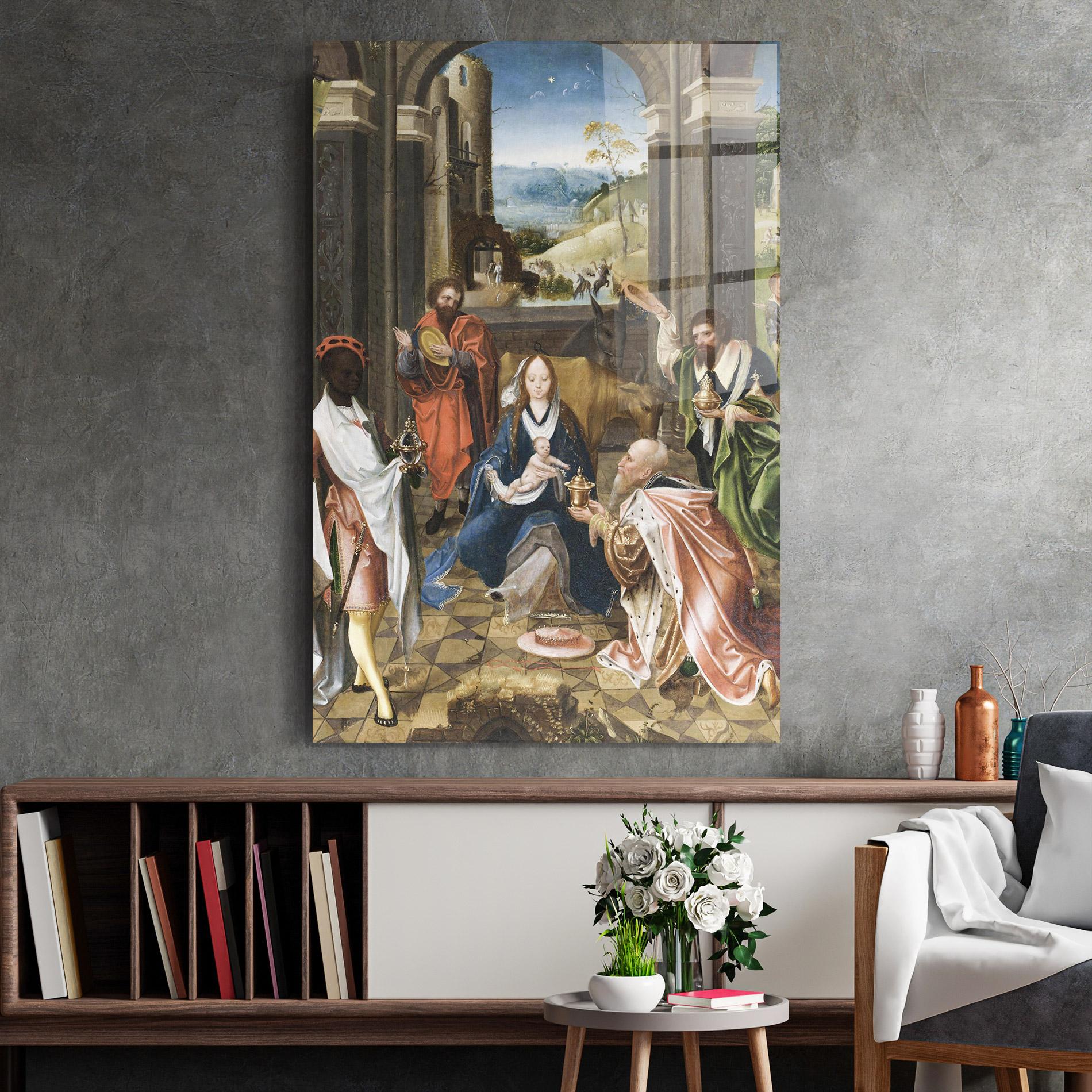 Glasbild Merciful Miracle mockup 2