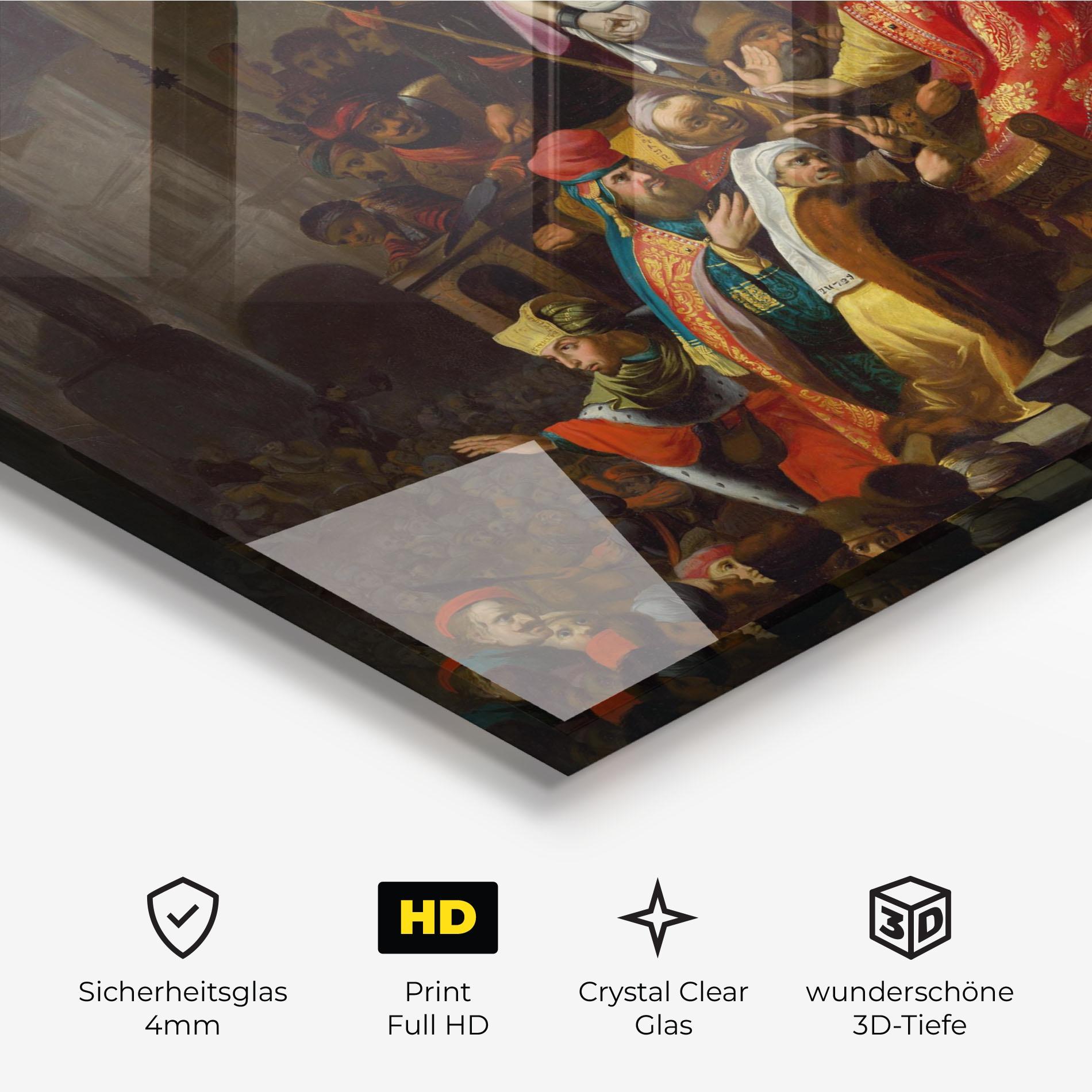 Glasbild Devine Revelation mockup 3