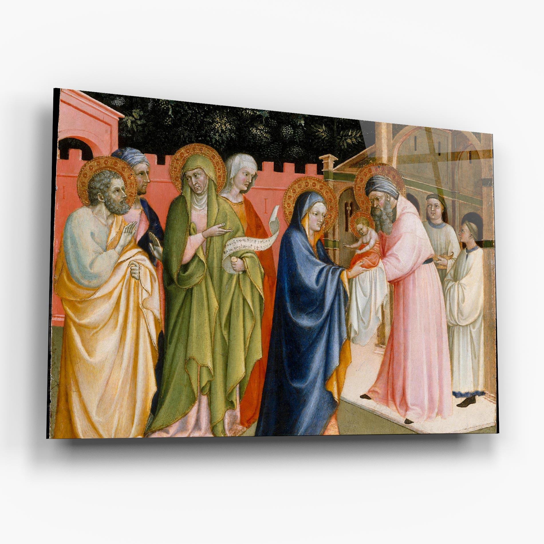 Glasbild Healing Touch mockup 6