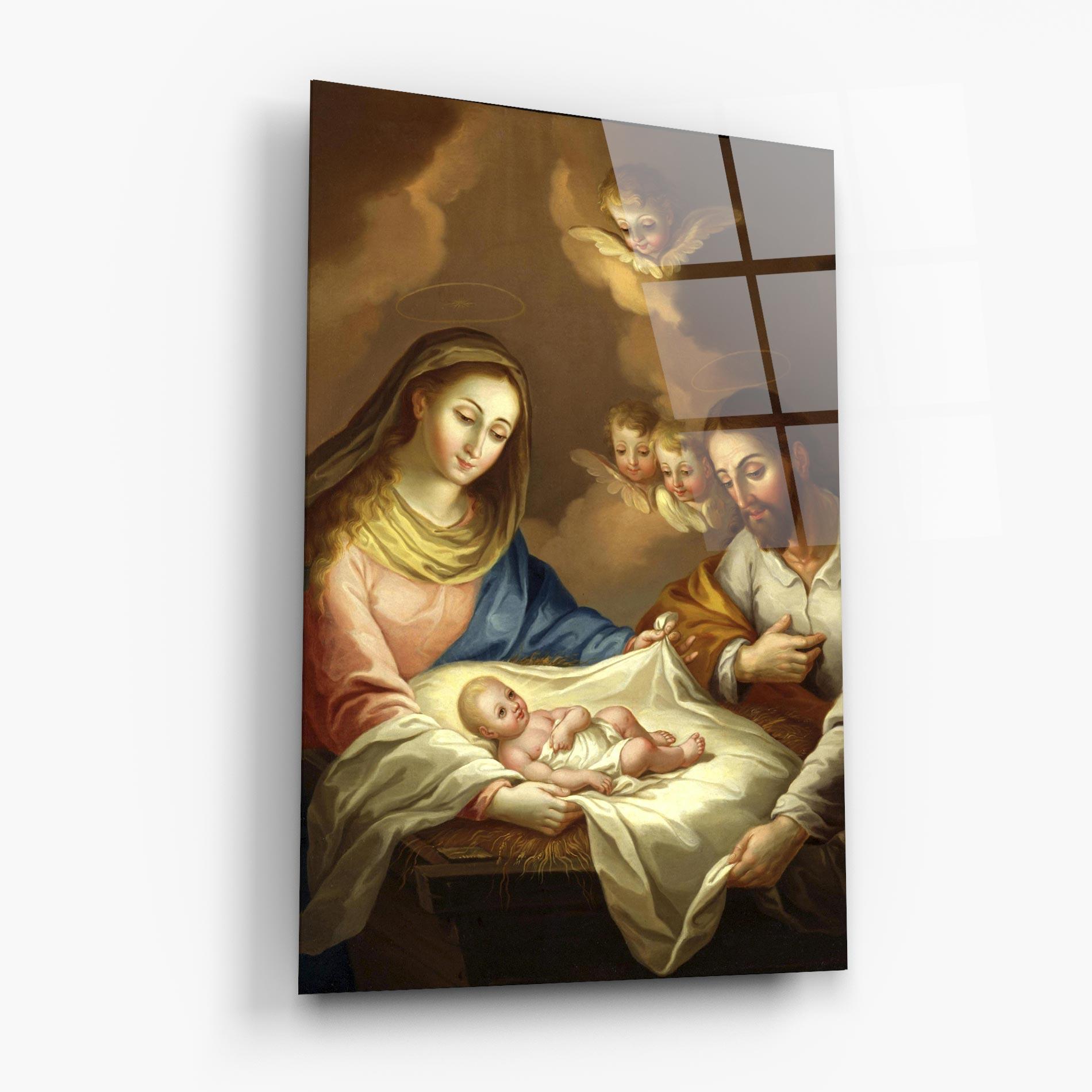 Glasbild Devine Reflection mockup 6