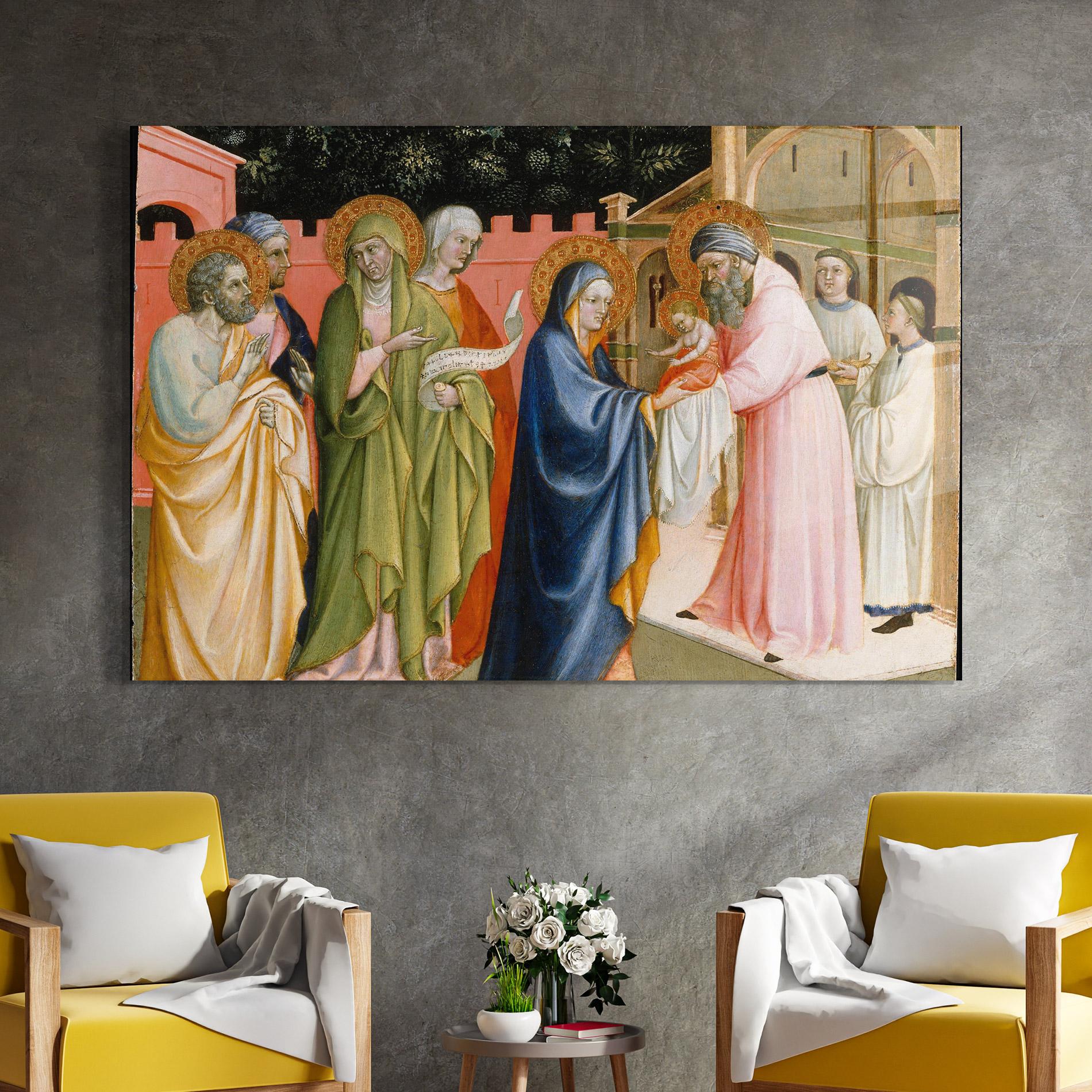 Glasbild Healing Touch mockup 4