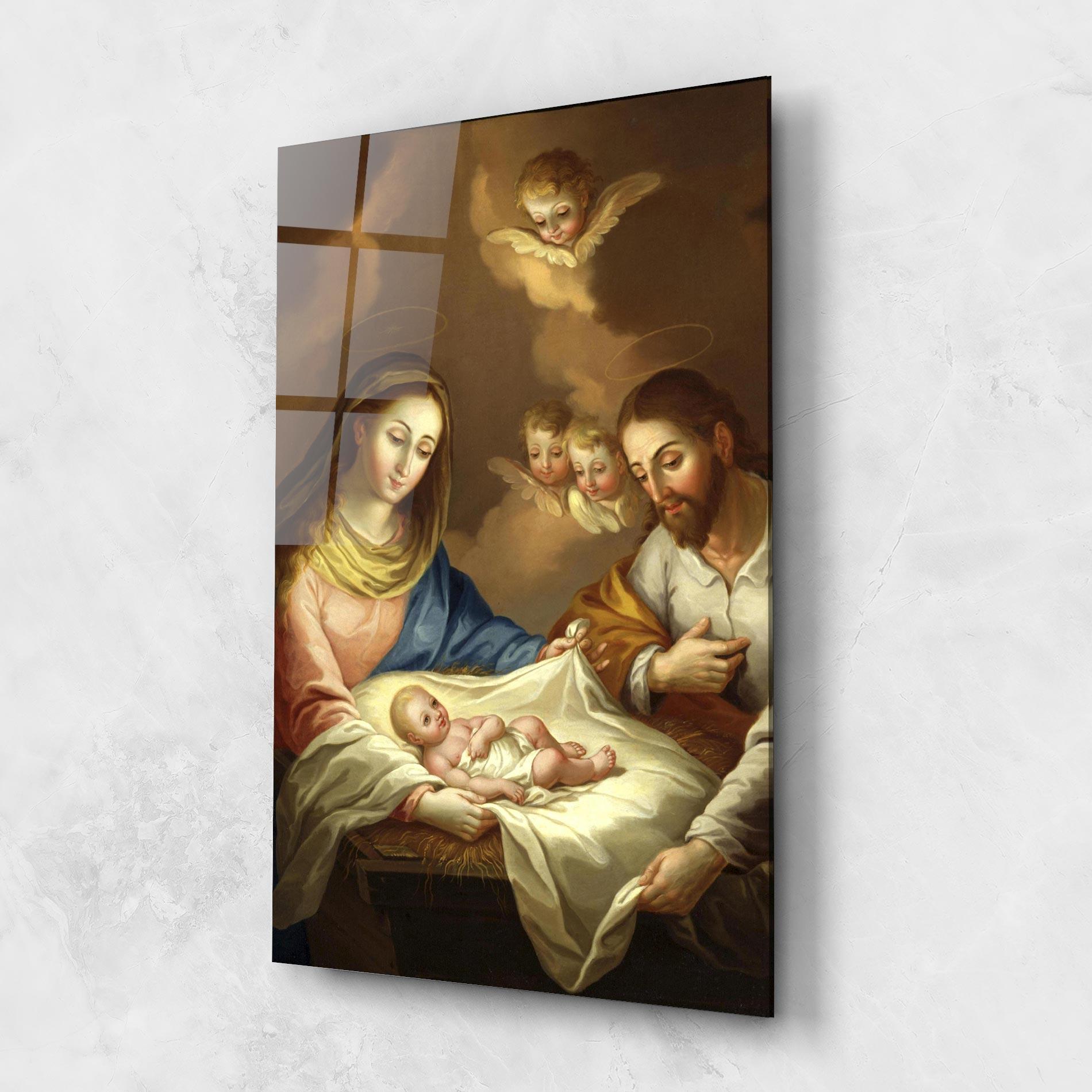 Glasbild Devine Reflection mockup 1