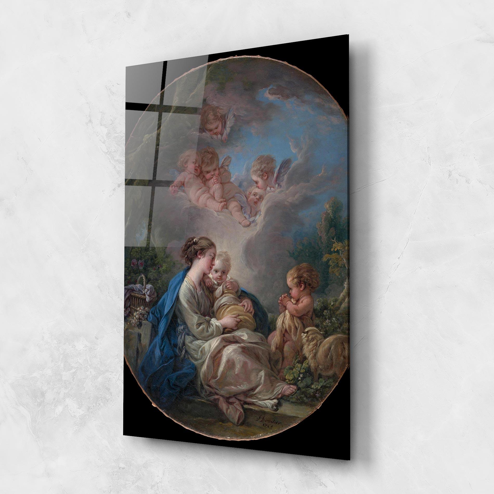 Glasbild Religious Circle mockup 1