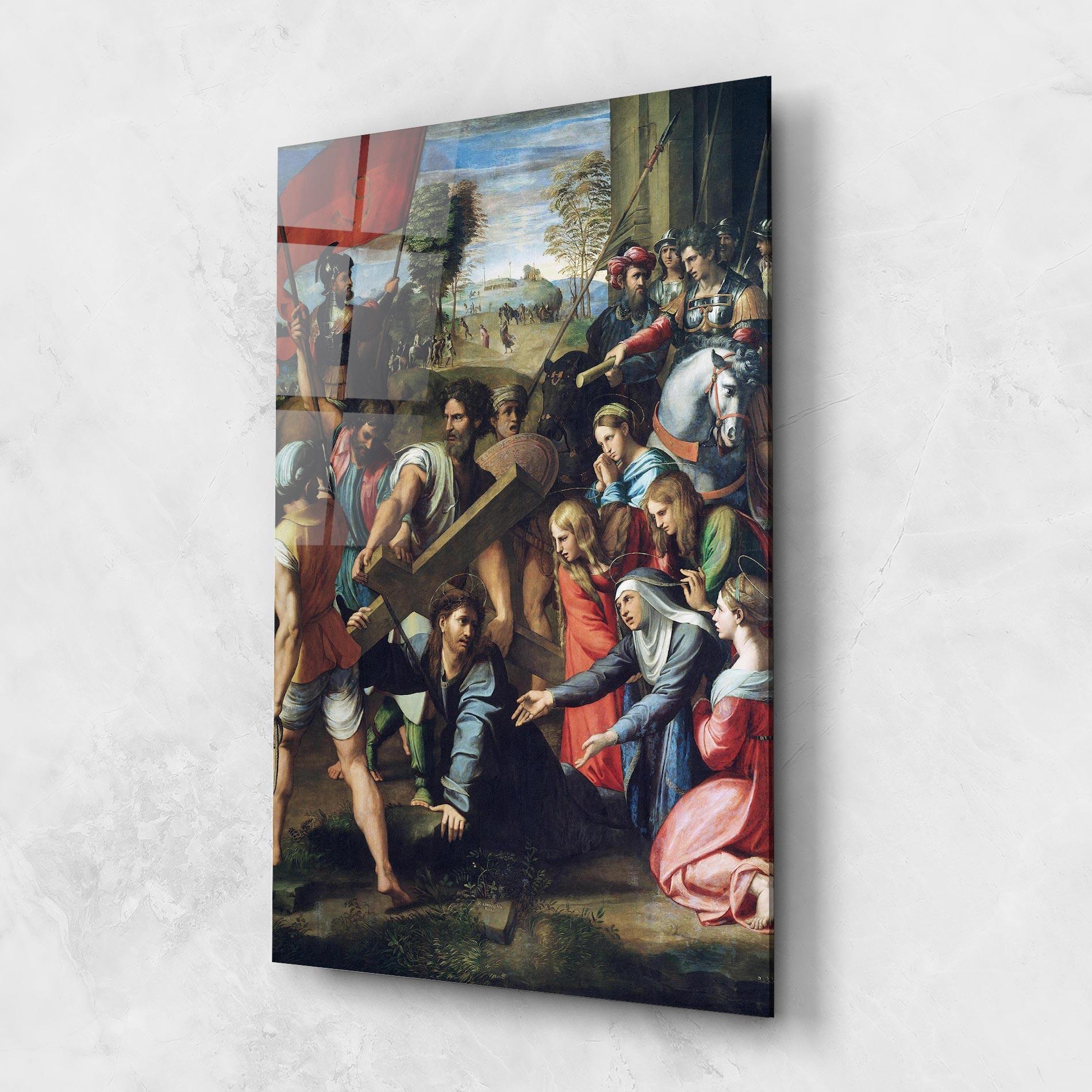 Glasbild Taking The Cross mockup 1