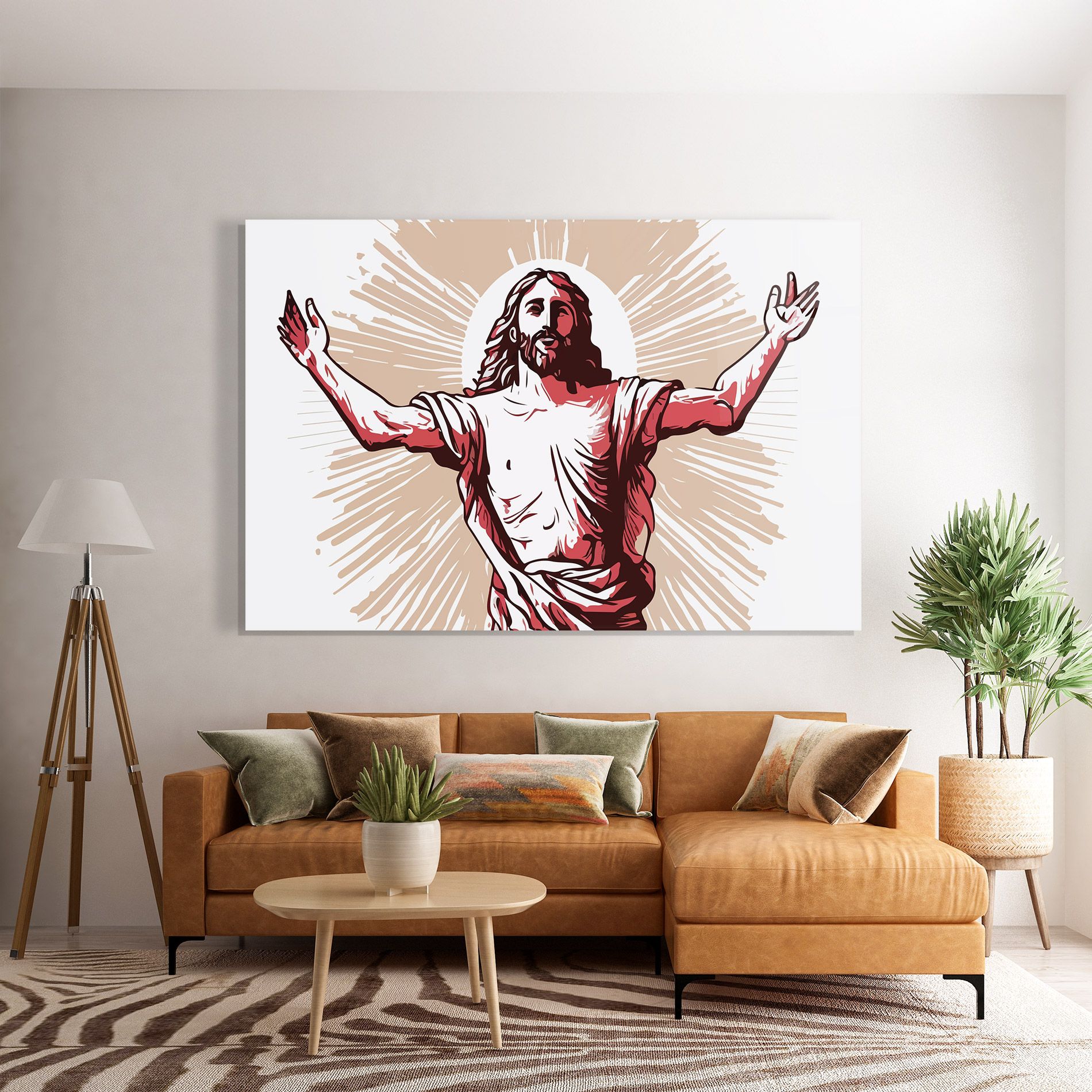 Artistic Jesus mockup 7