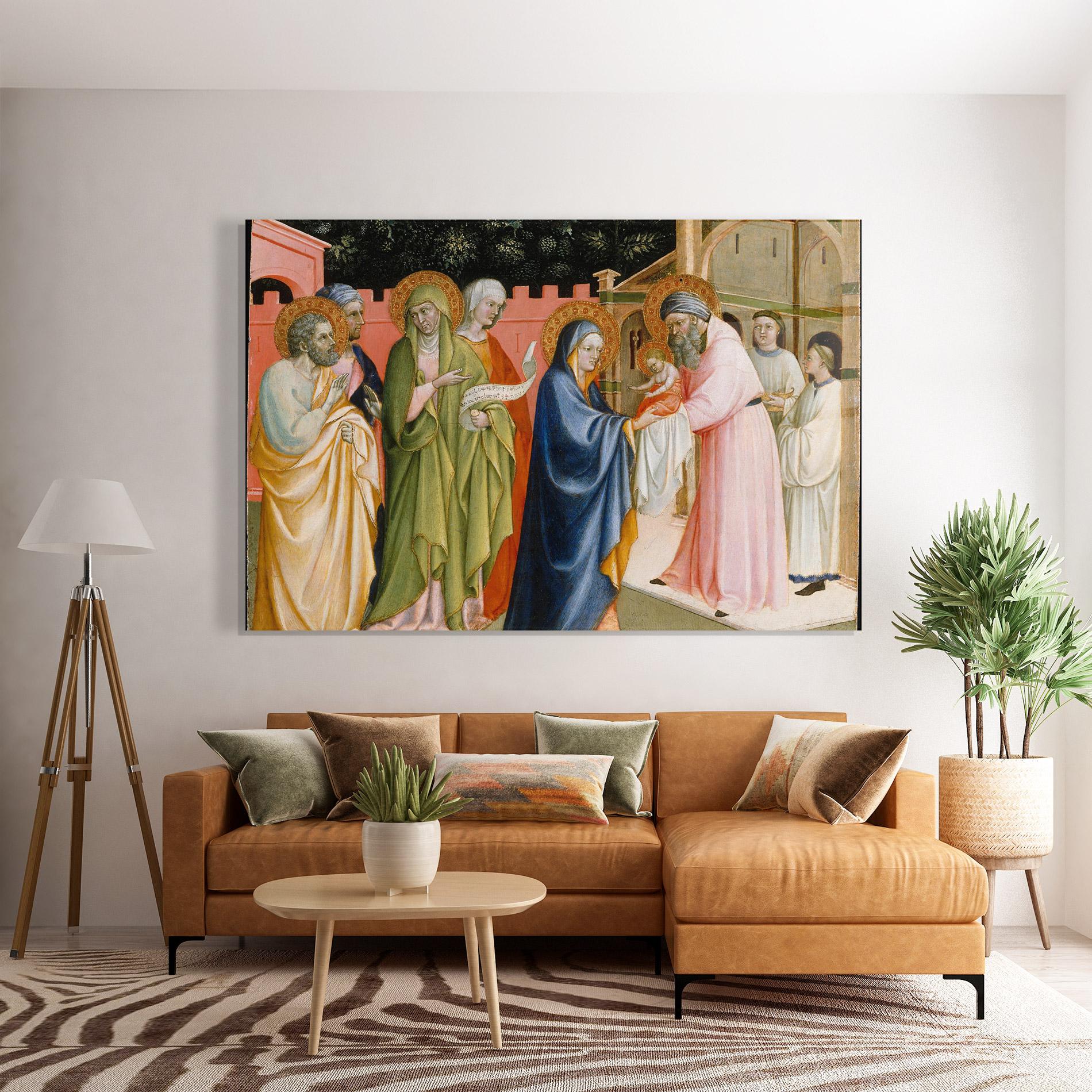 Glasbild Healing Touch mockup 7