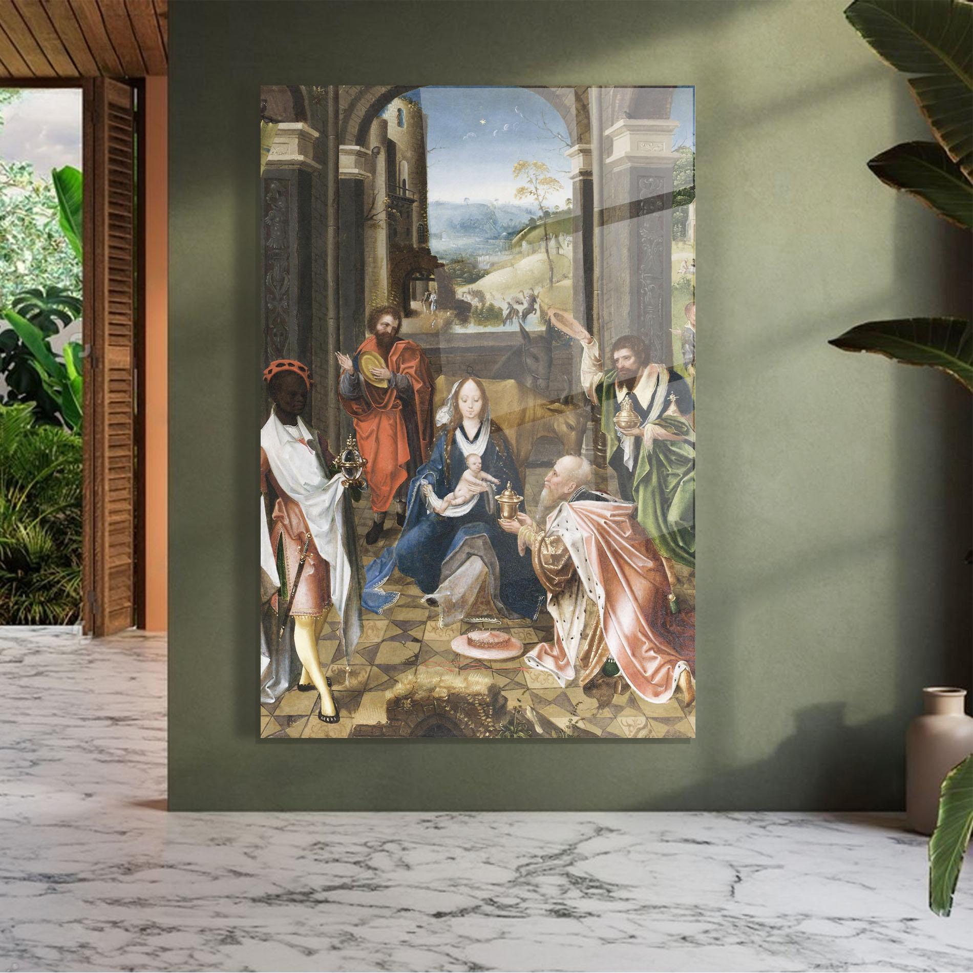 Glasbild Merciful Miracle mockup 7