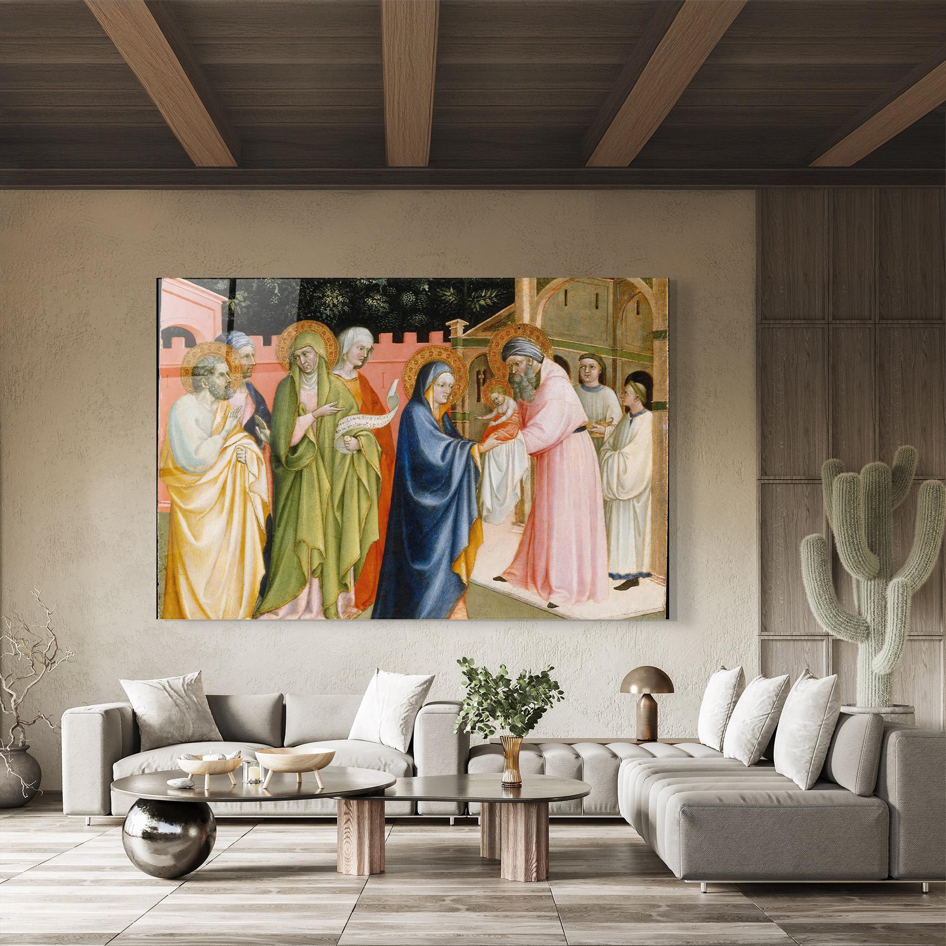 Glasbild Healing Touch mockup 8