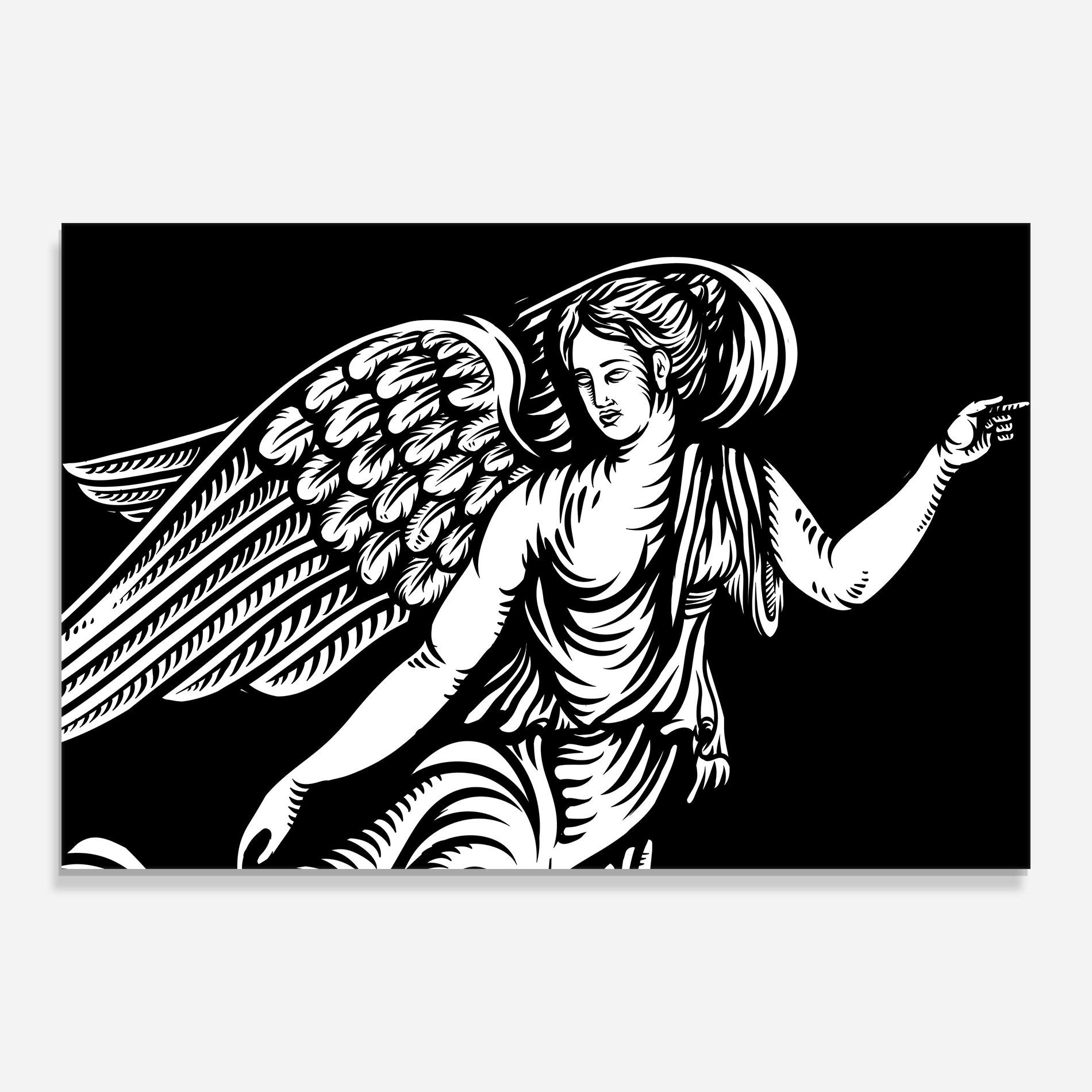 Glasbild Angel Point mockup 0