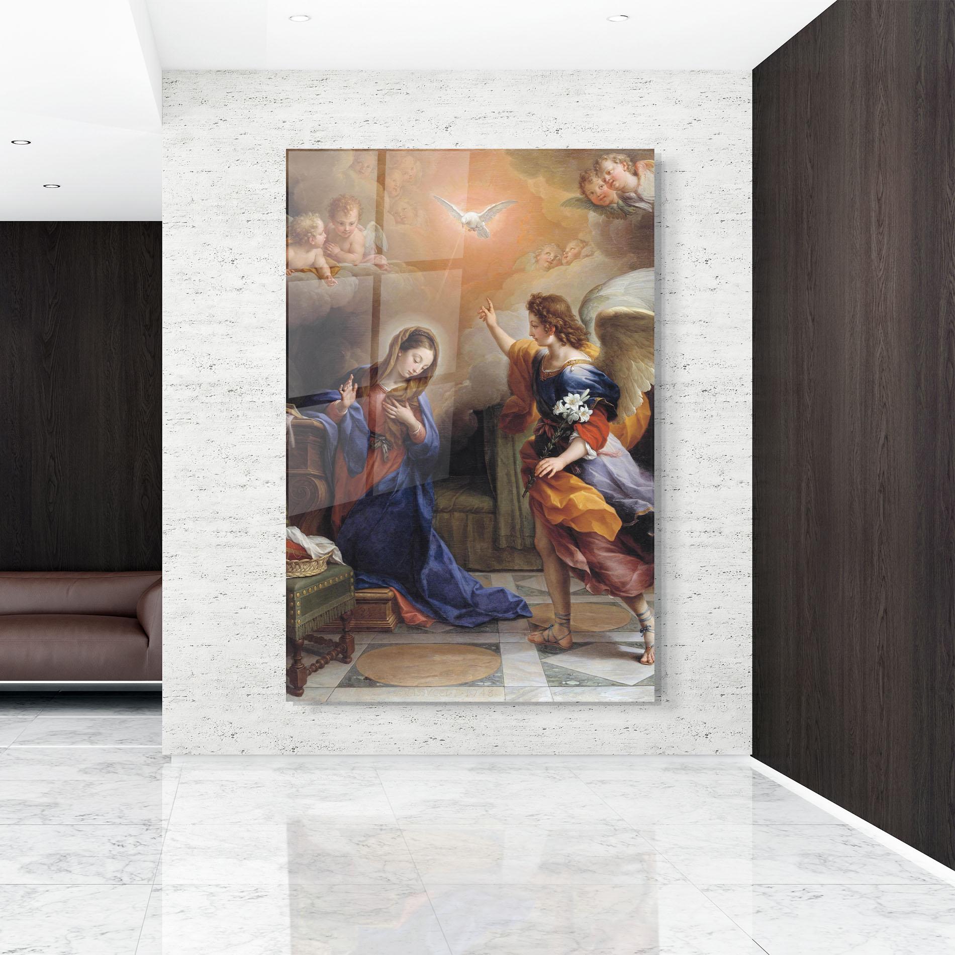 Glasbild Lucky Bird mockup 9