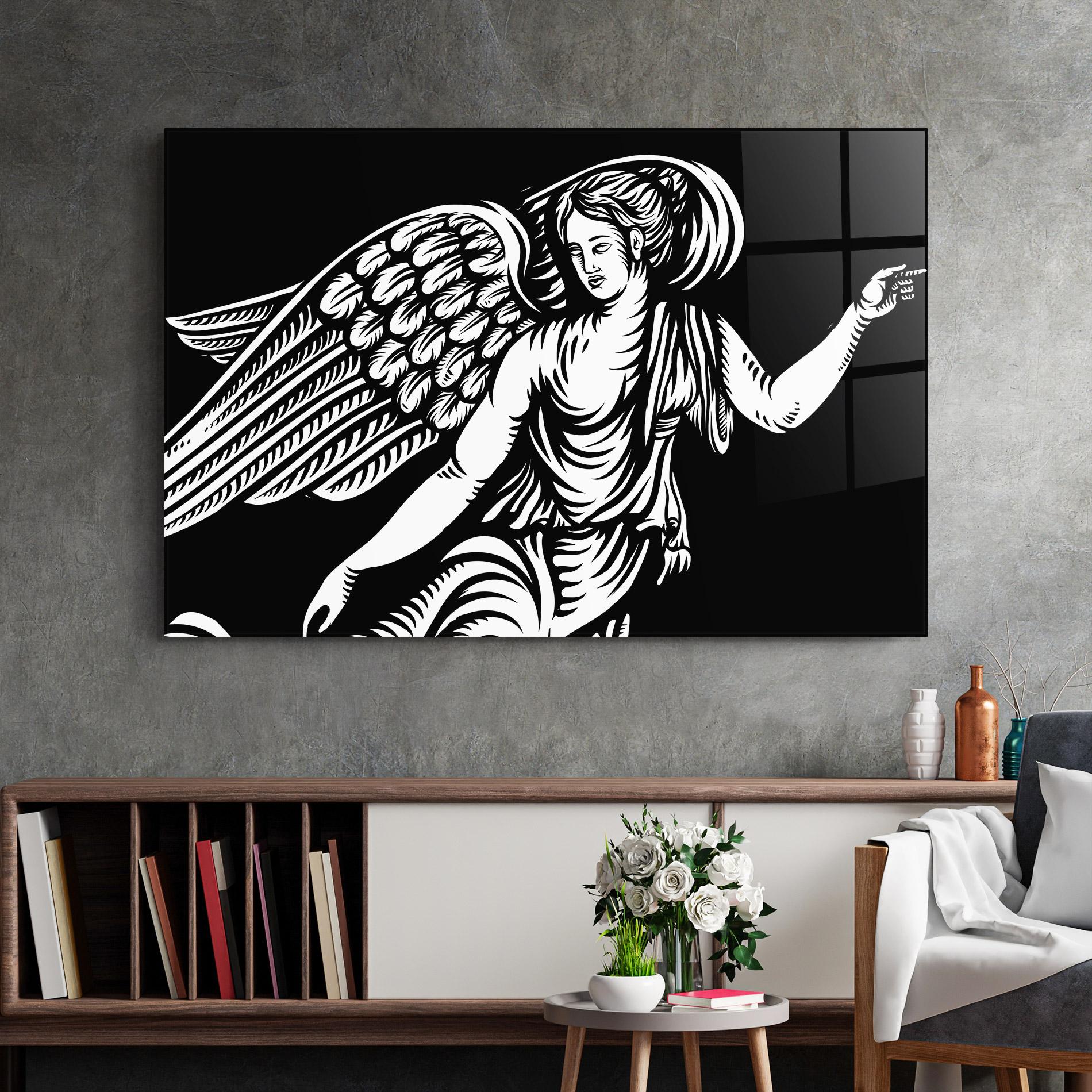 Glasbild Angel Point mockup 2
