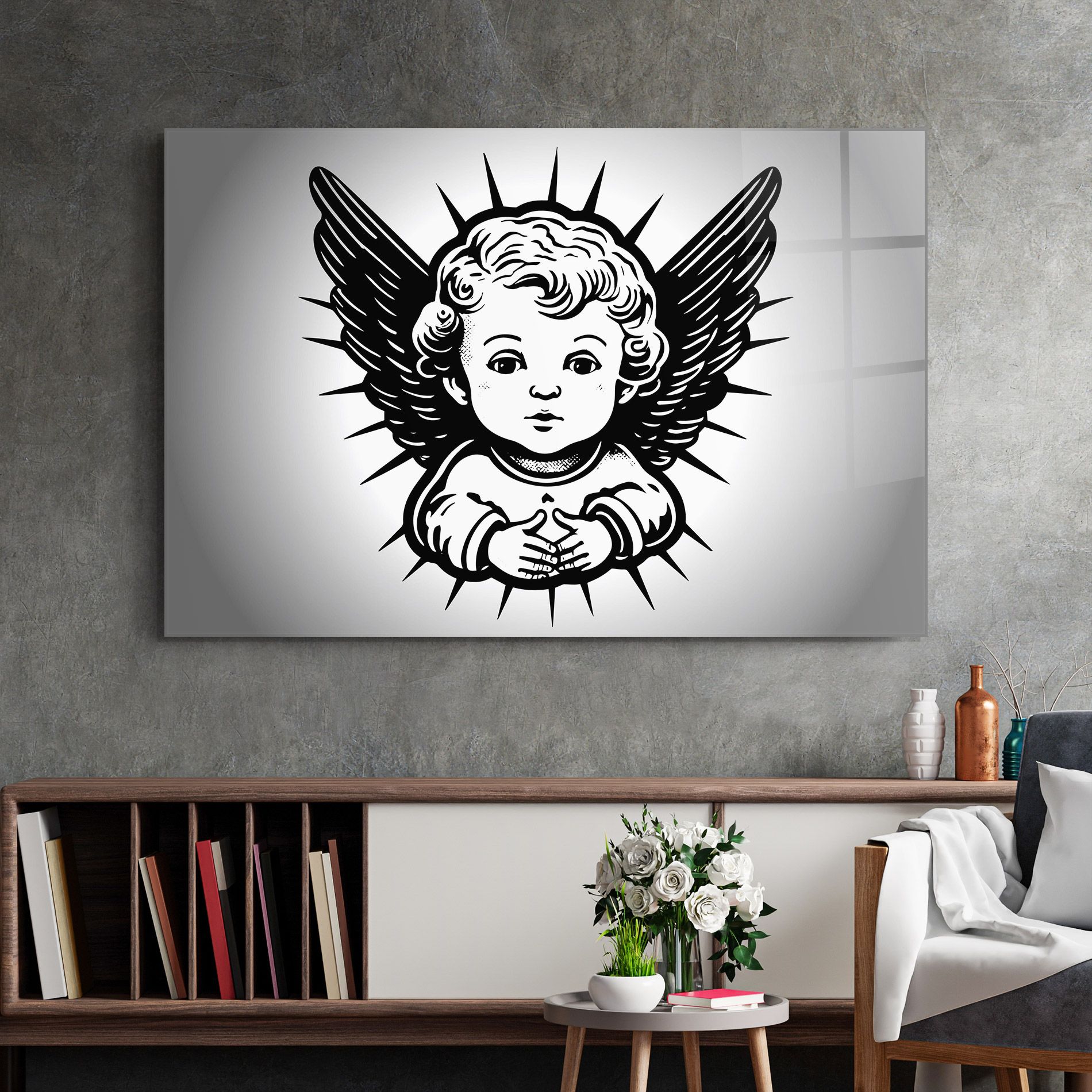 Angel Small Wings mockup 2