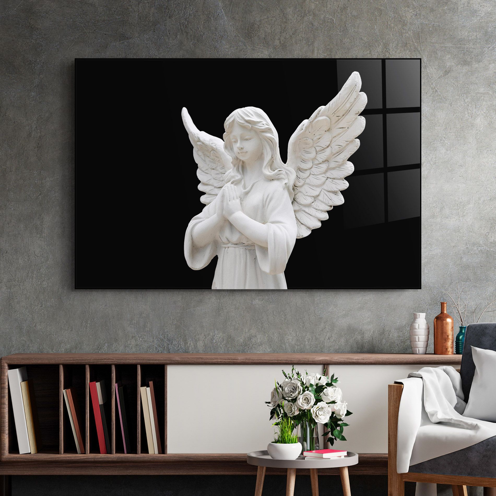 Pretty Angel Statues mockup 2