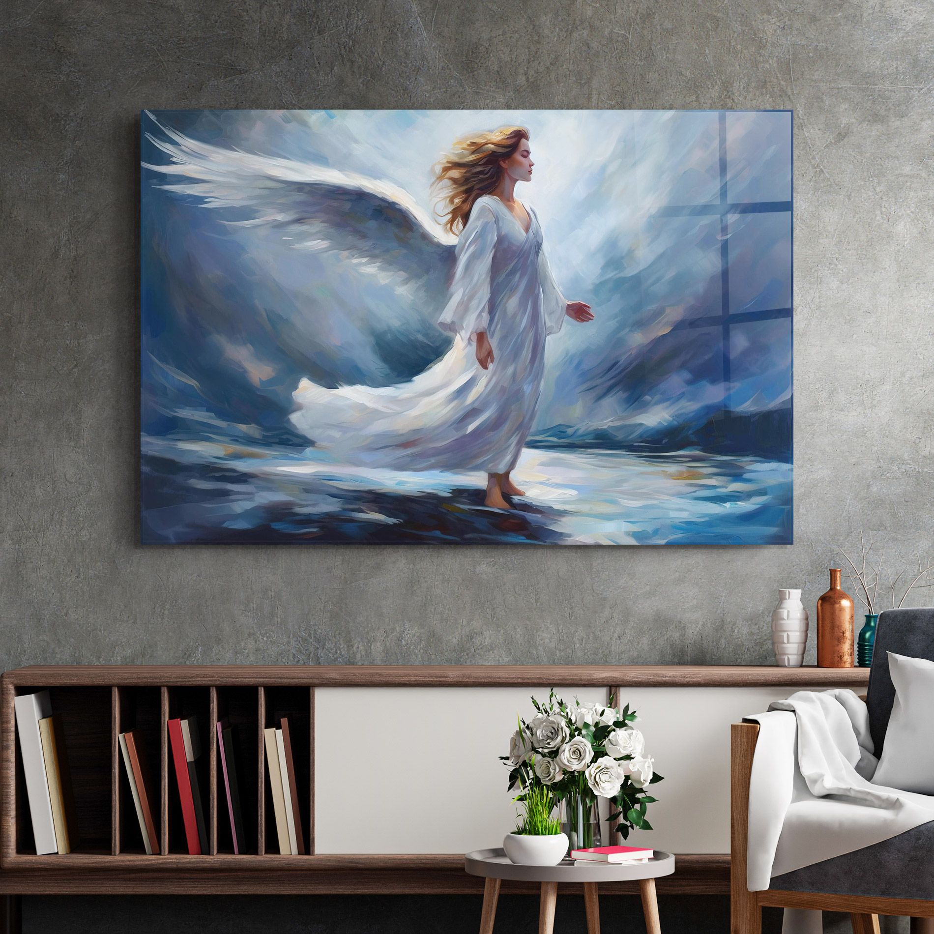 Wind Angel Woman mockup 2