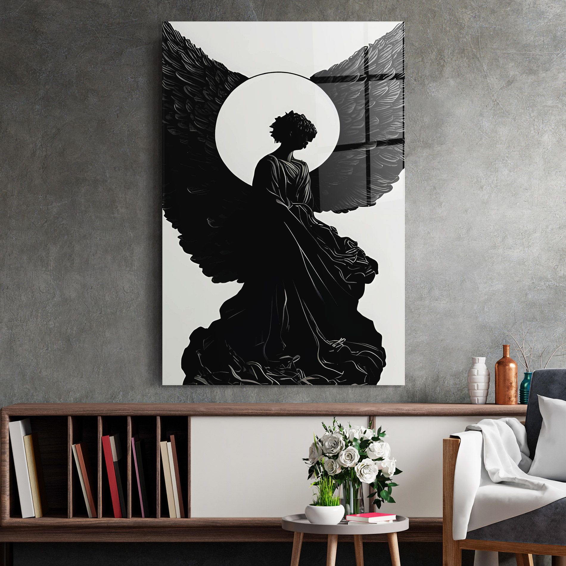 Angel Shilouette mockup 2
