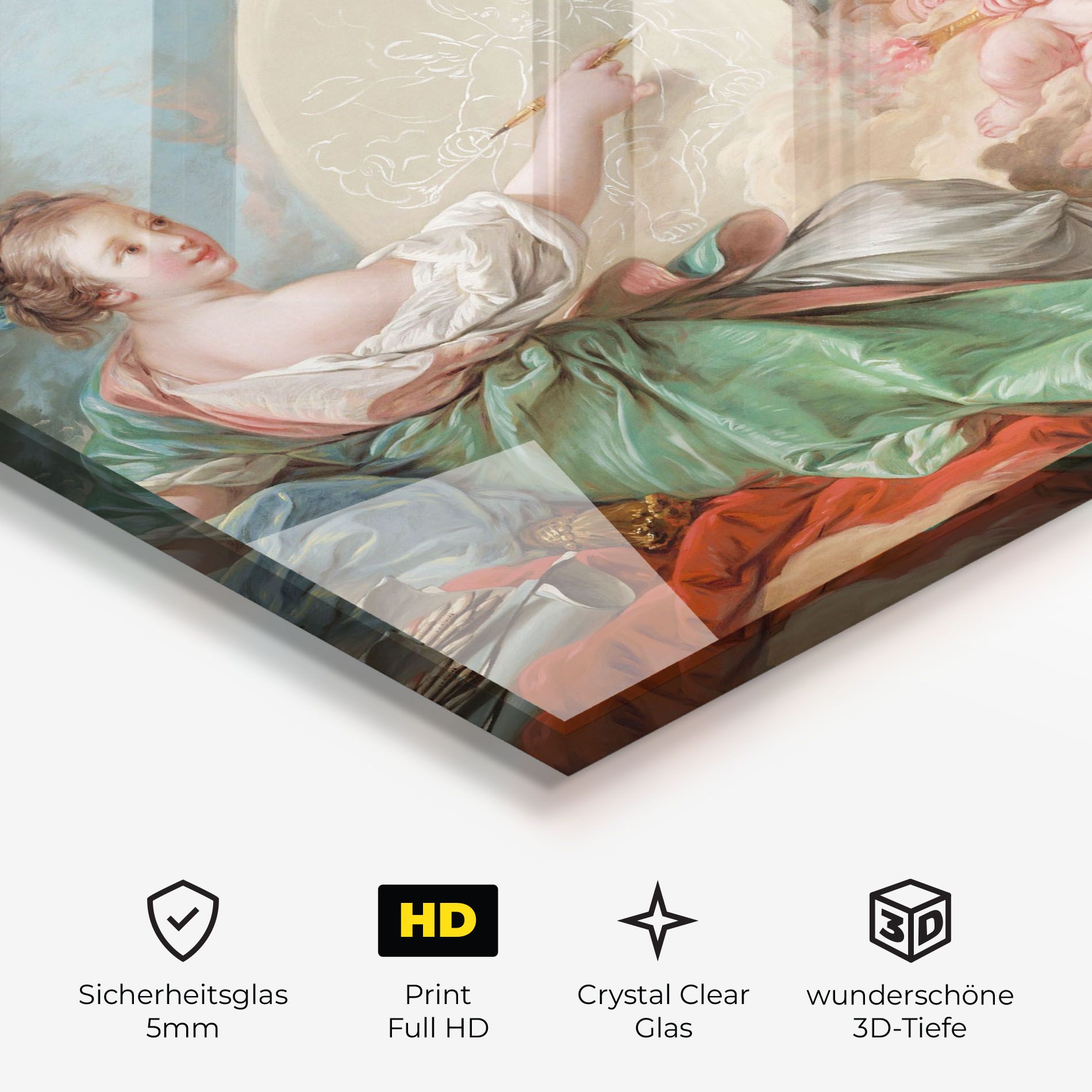 Painting Cute Angels mockup 3