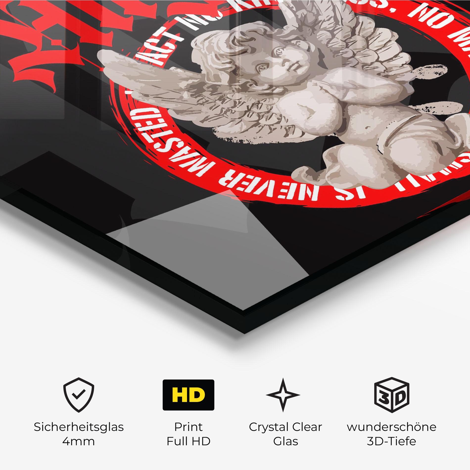 Glasbild Little Angel mockup 3