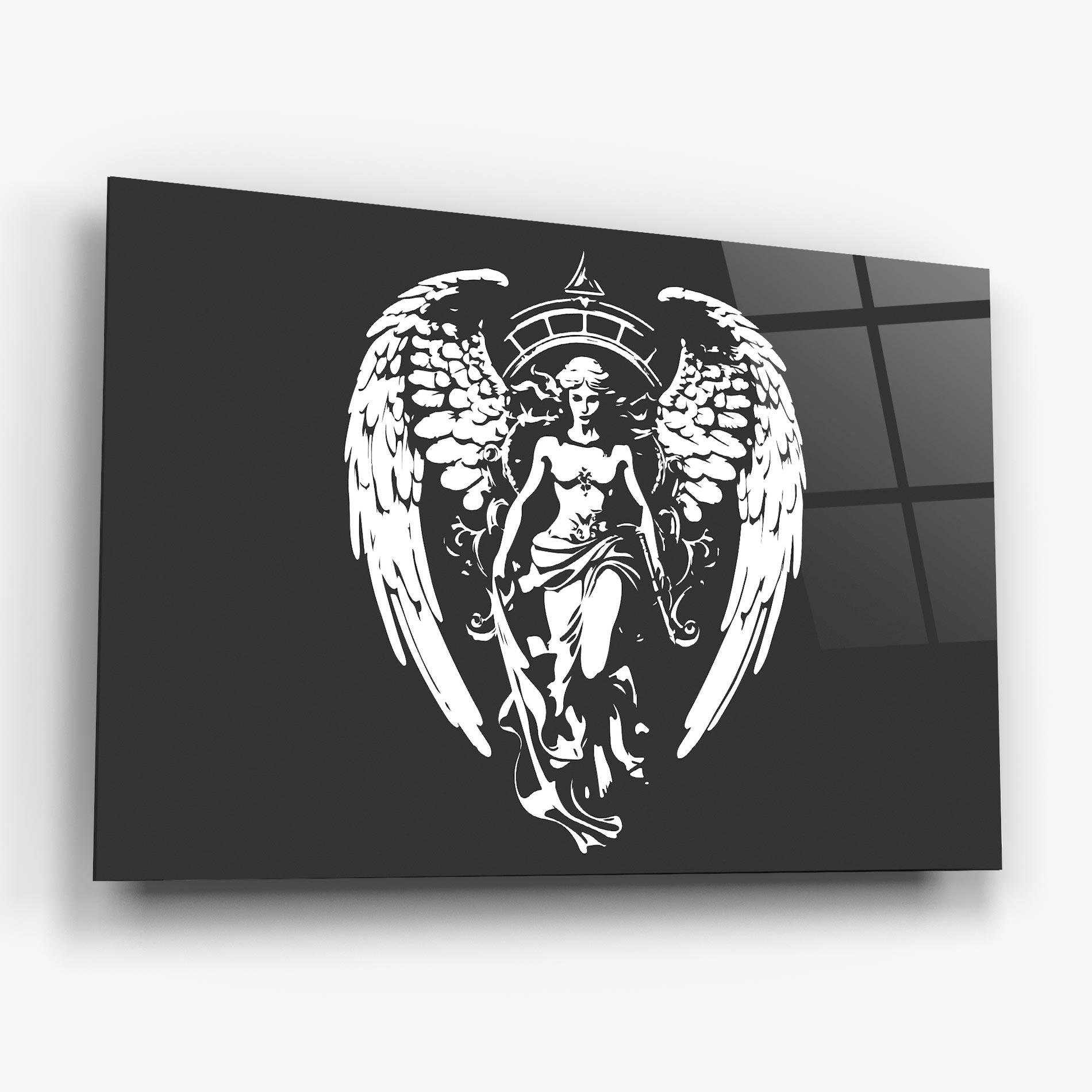 Glasbild Angel Of Jewels mockup 6