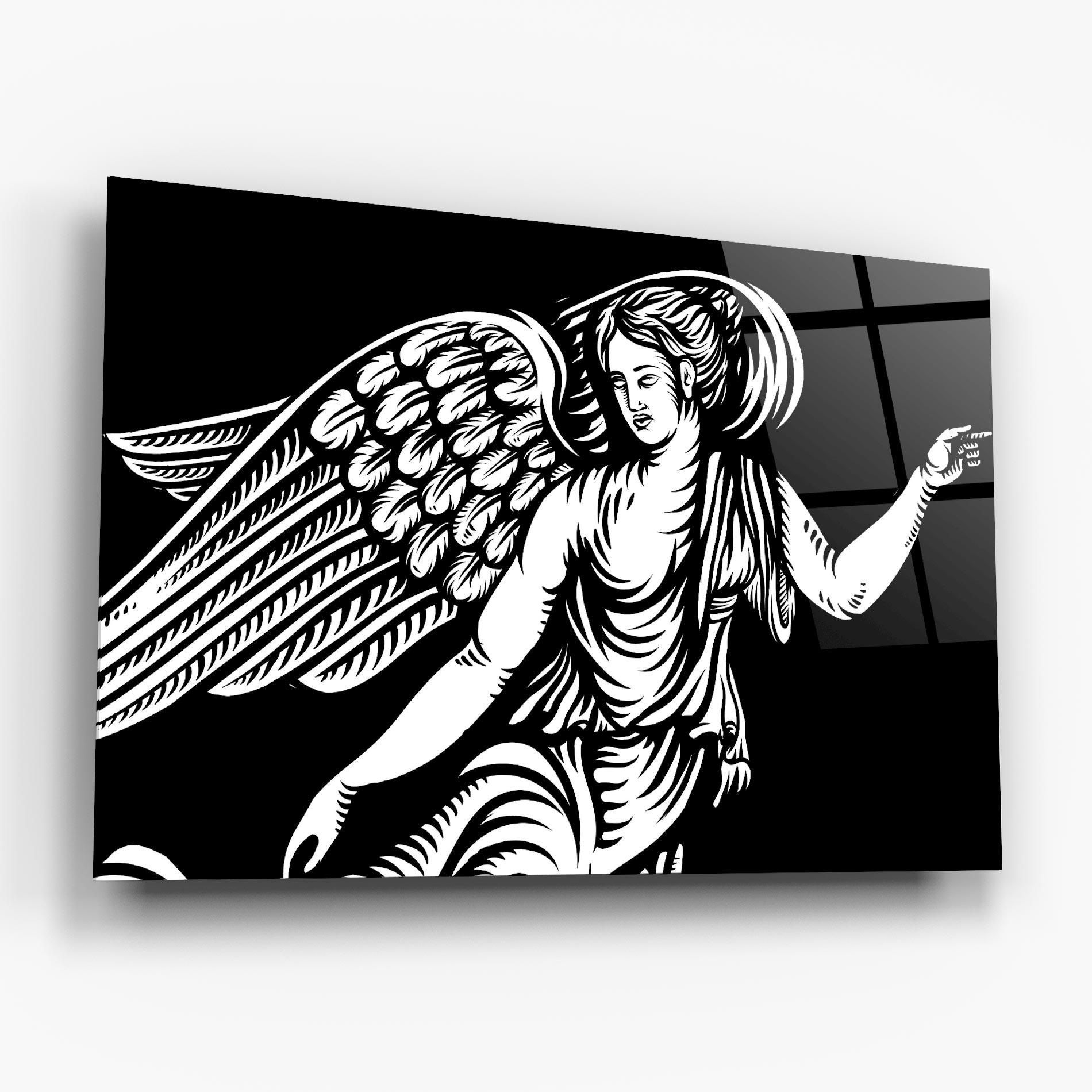 Glasbild Angel Point mockup 6