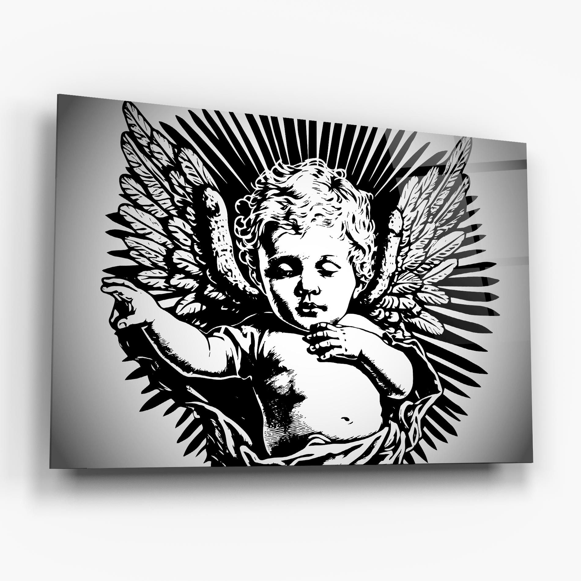 Closed Eye Angel mockup 6