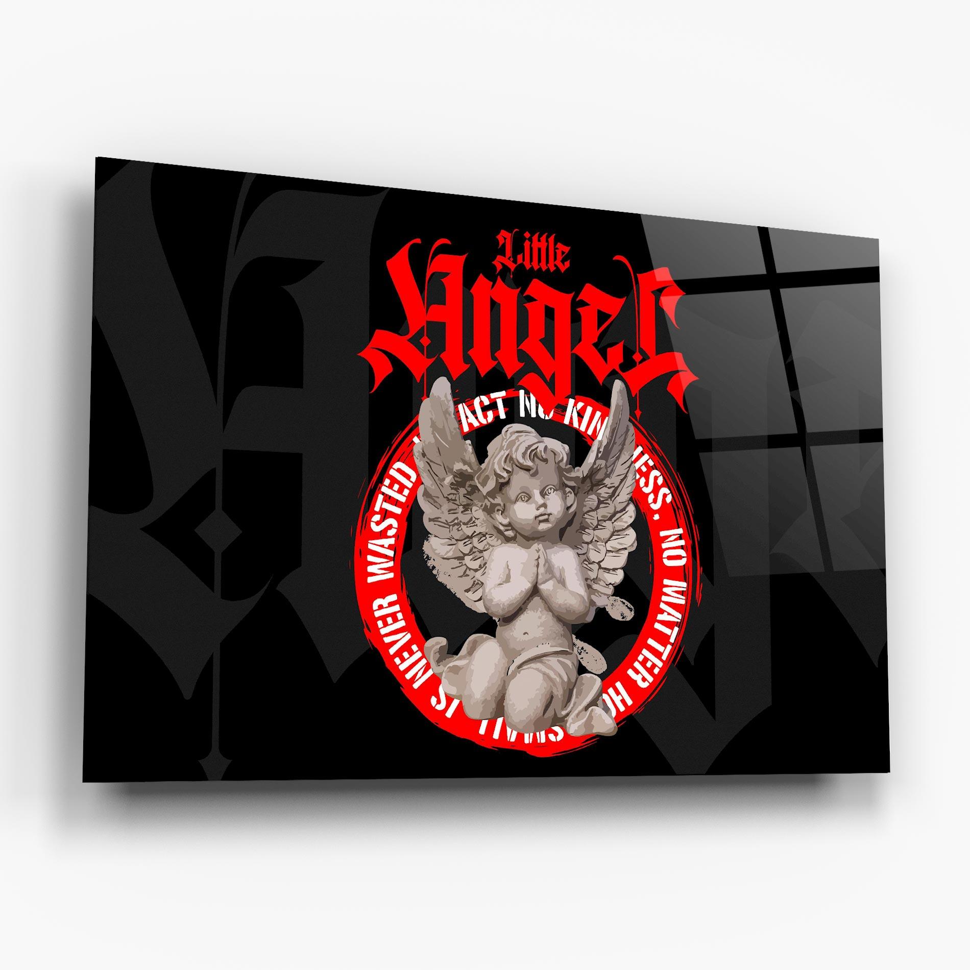 Glasbild Little Angel mockup 6