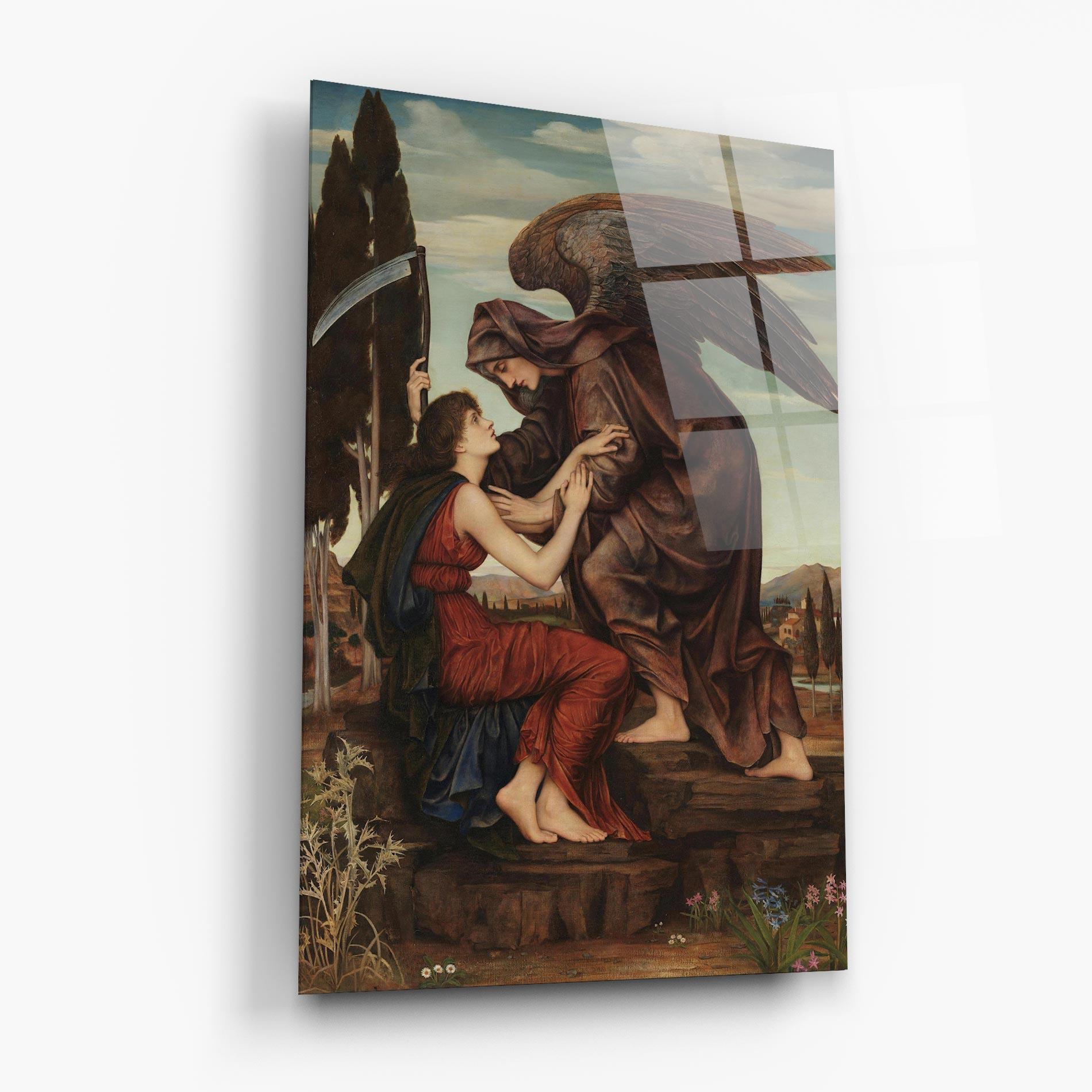 Glasbild Angel Of Death mockup 6