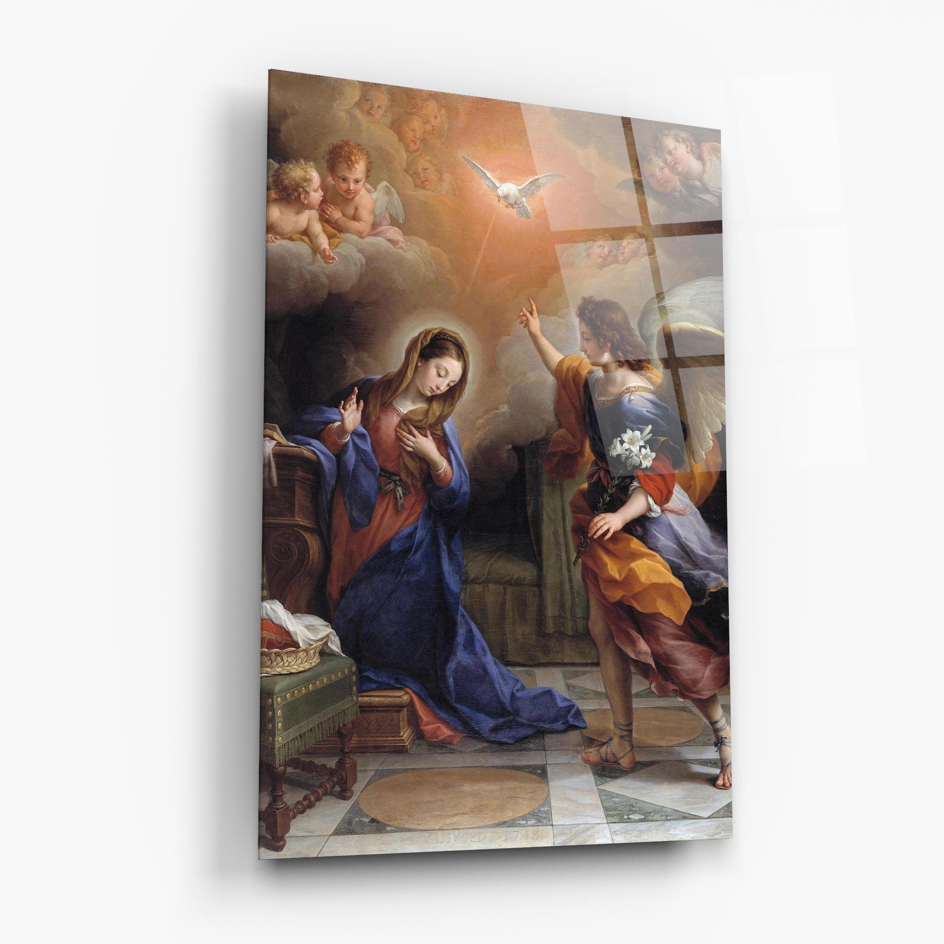 Glasbild Lucky Bird mockup 6