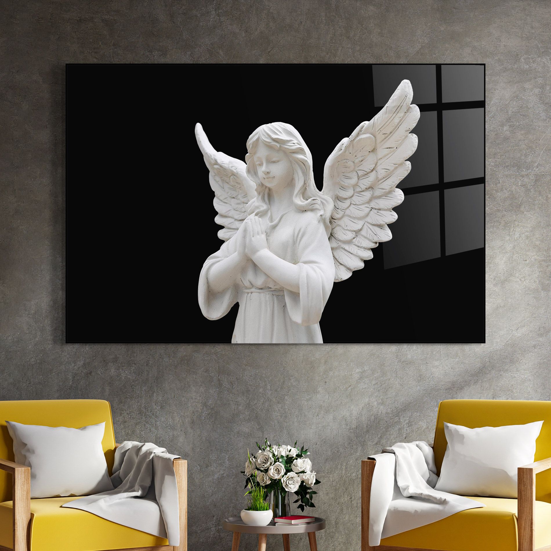 Pretty Angel Statues mockup 4