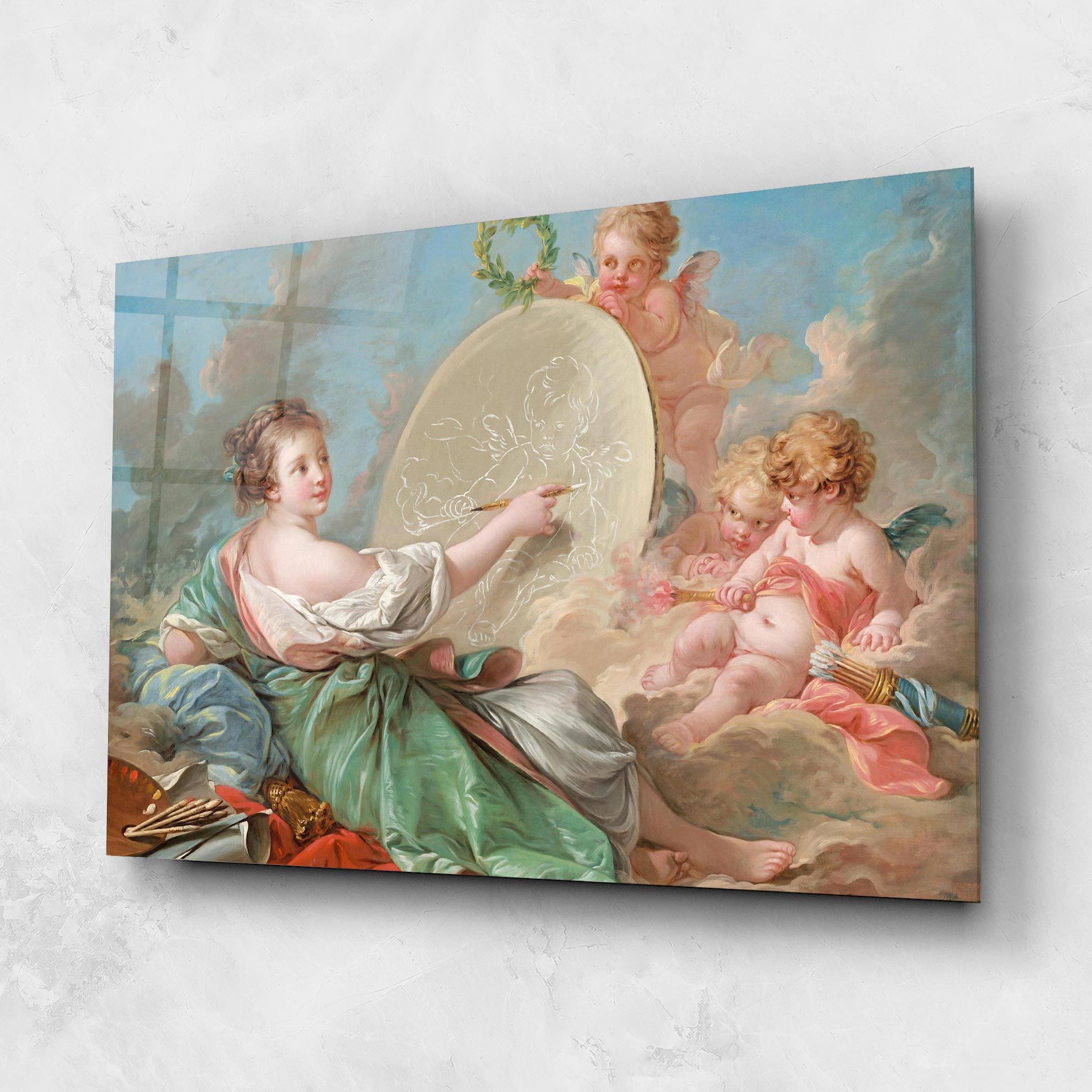 Painting Cute Angels mockup 1