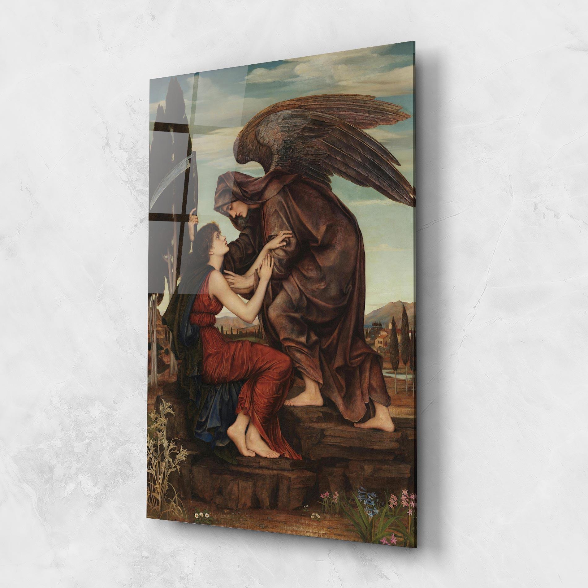 Glasbild Angel Of Death mockup 1