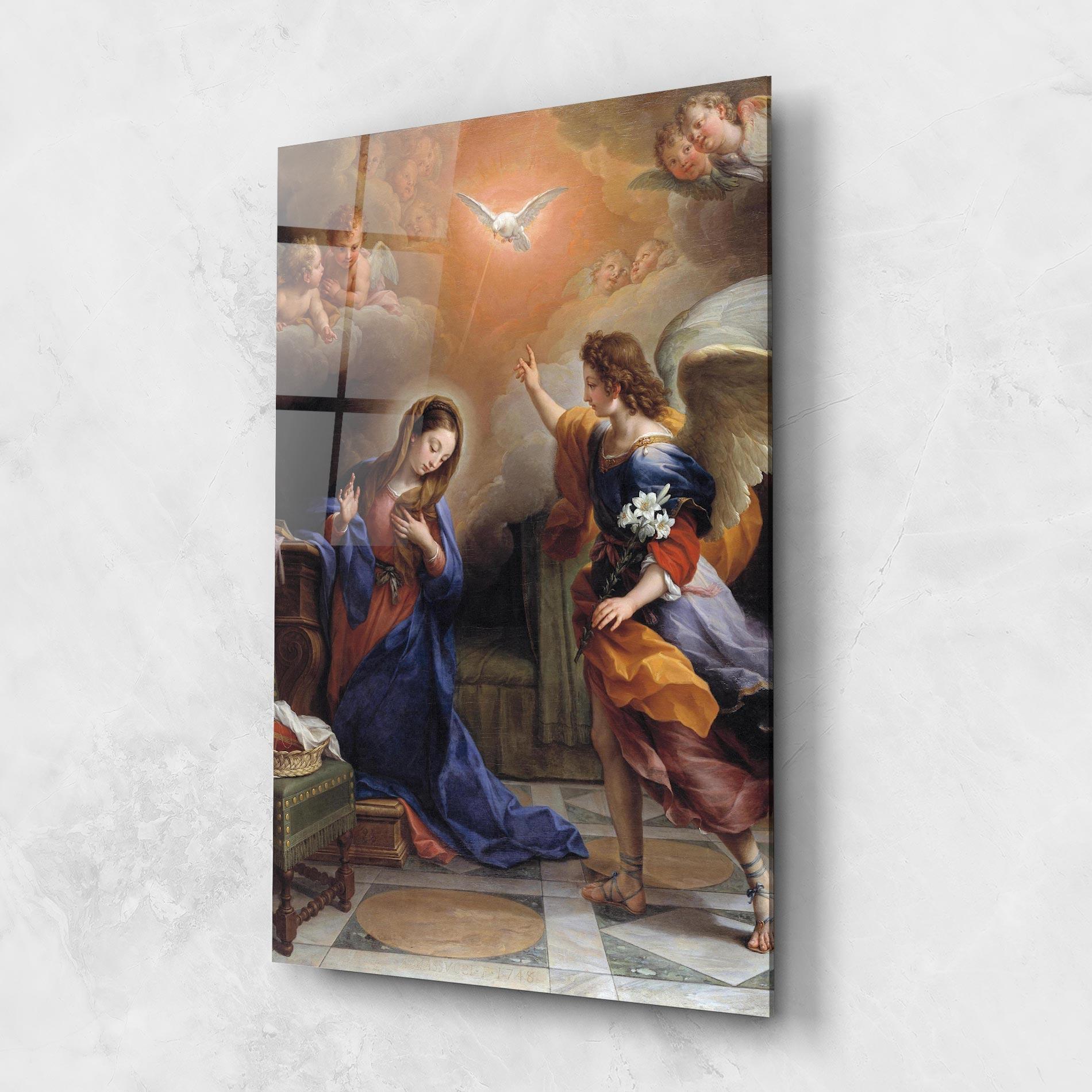 Glasbild Lucky Bird mockup 1