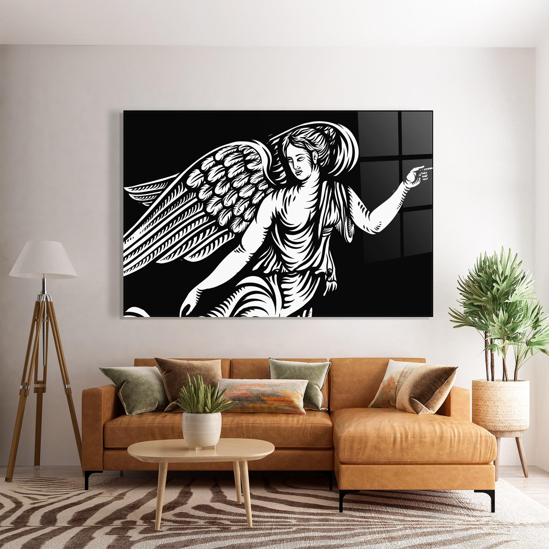 Glasbild Angel Point mockup 7