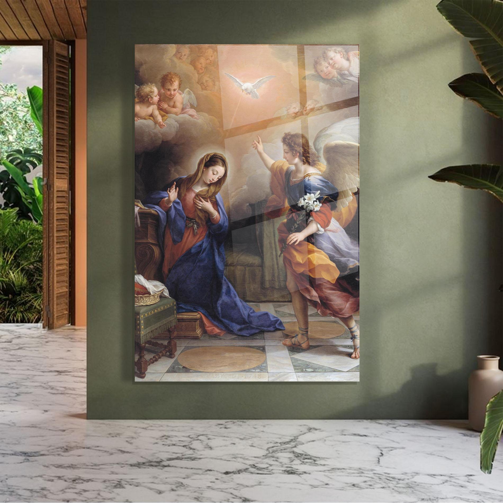 Glasbild Lucky Bird mockup 7