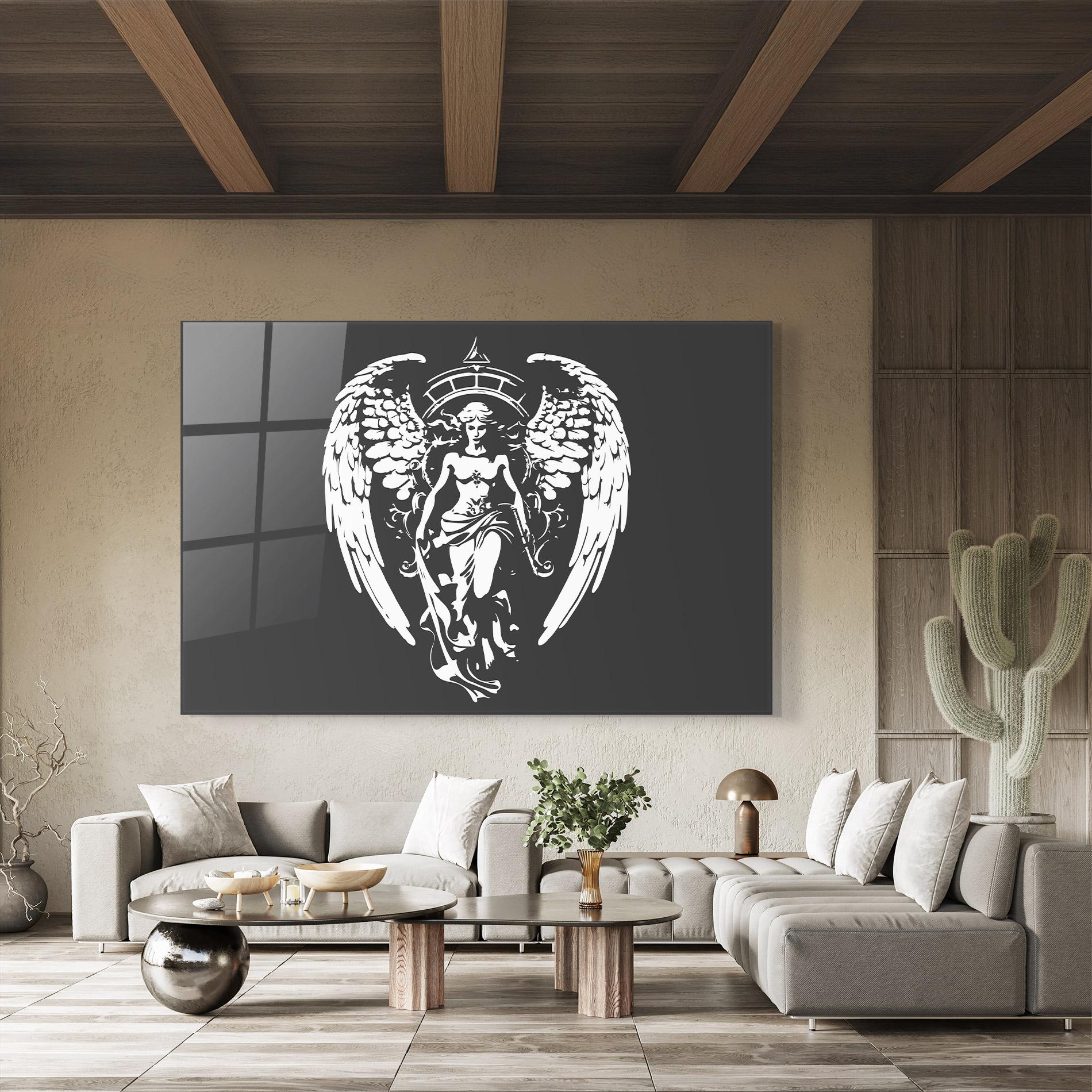 Glasbild Angel Of Jewels mockup 8