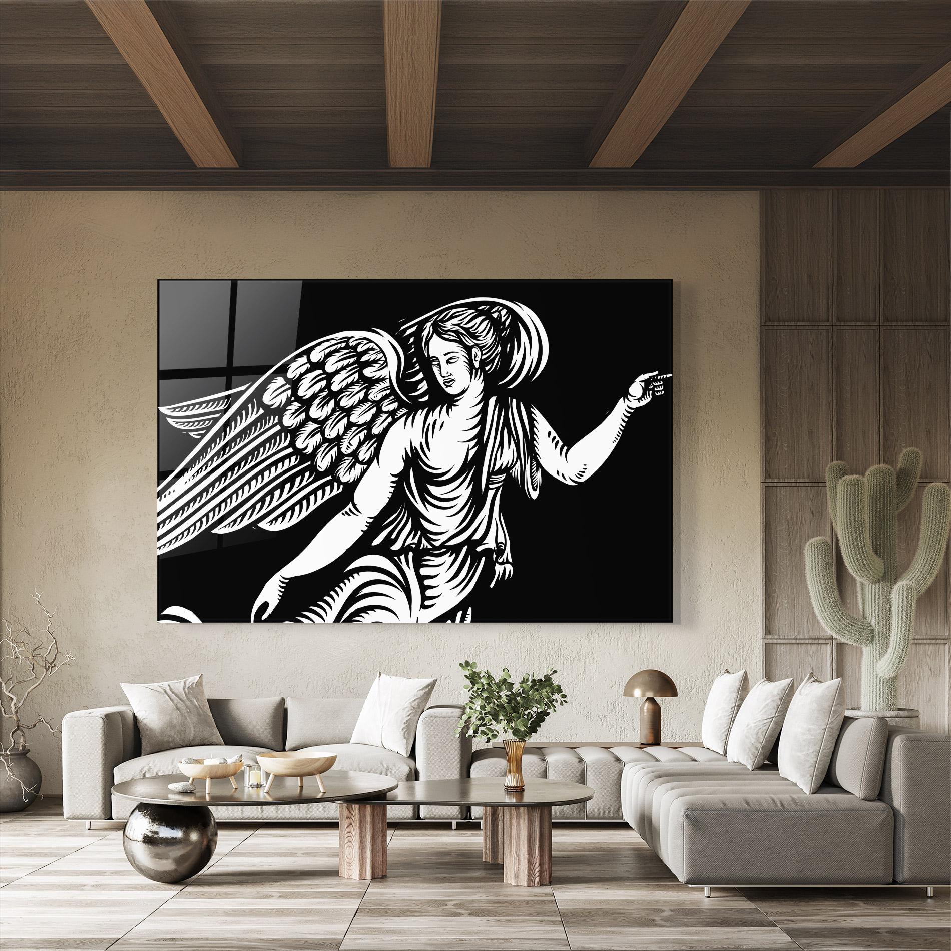 Glasbild Angel Point mockup 8