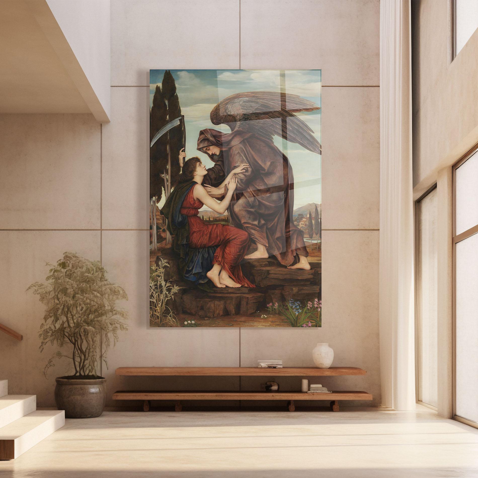 Glasbild Angel Of Death mockup 8