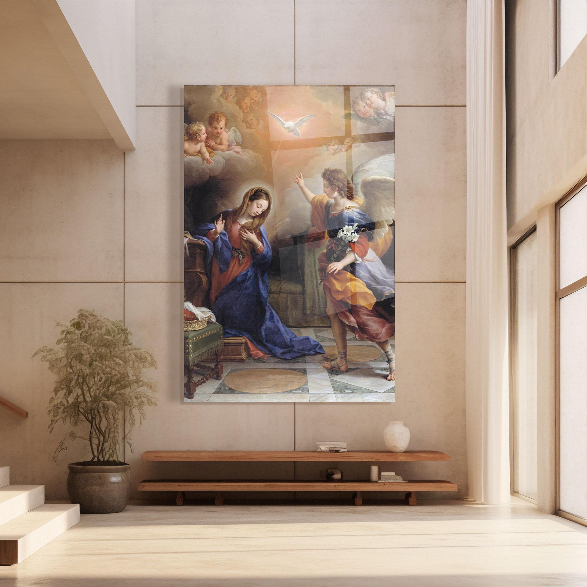 Glasbild Lucky Bird mockup 8