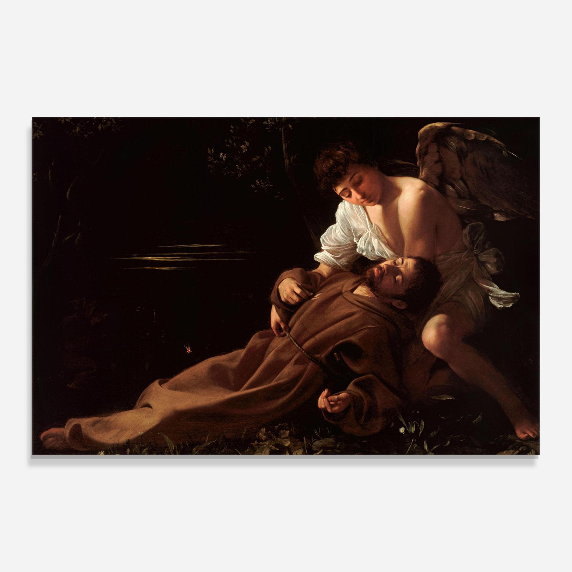 Glasbild Francis Of Assisi In Ecstasy mockup 0