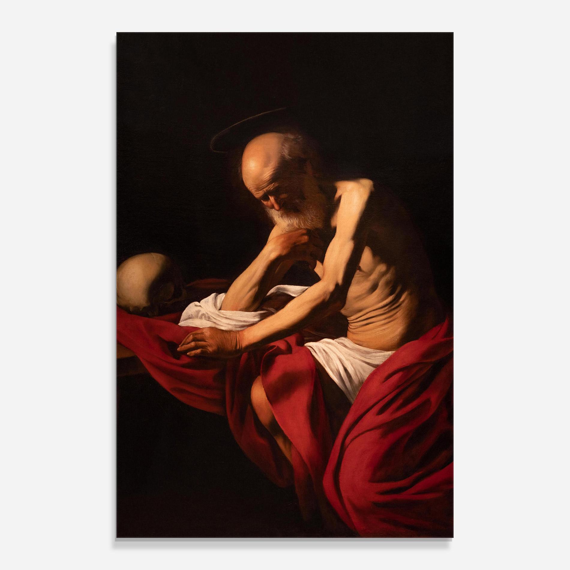 Glasbild Sant Jeroni Penitent mockup 0