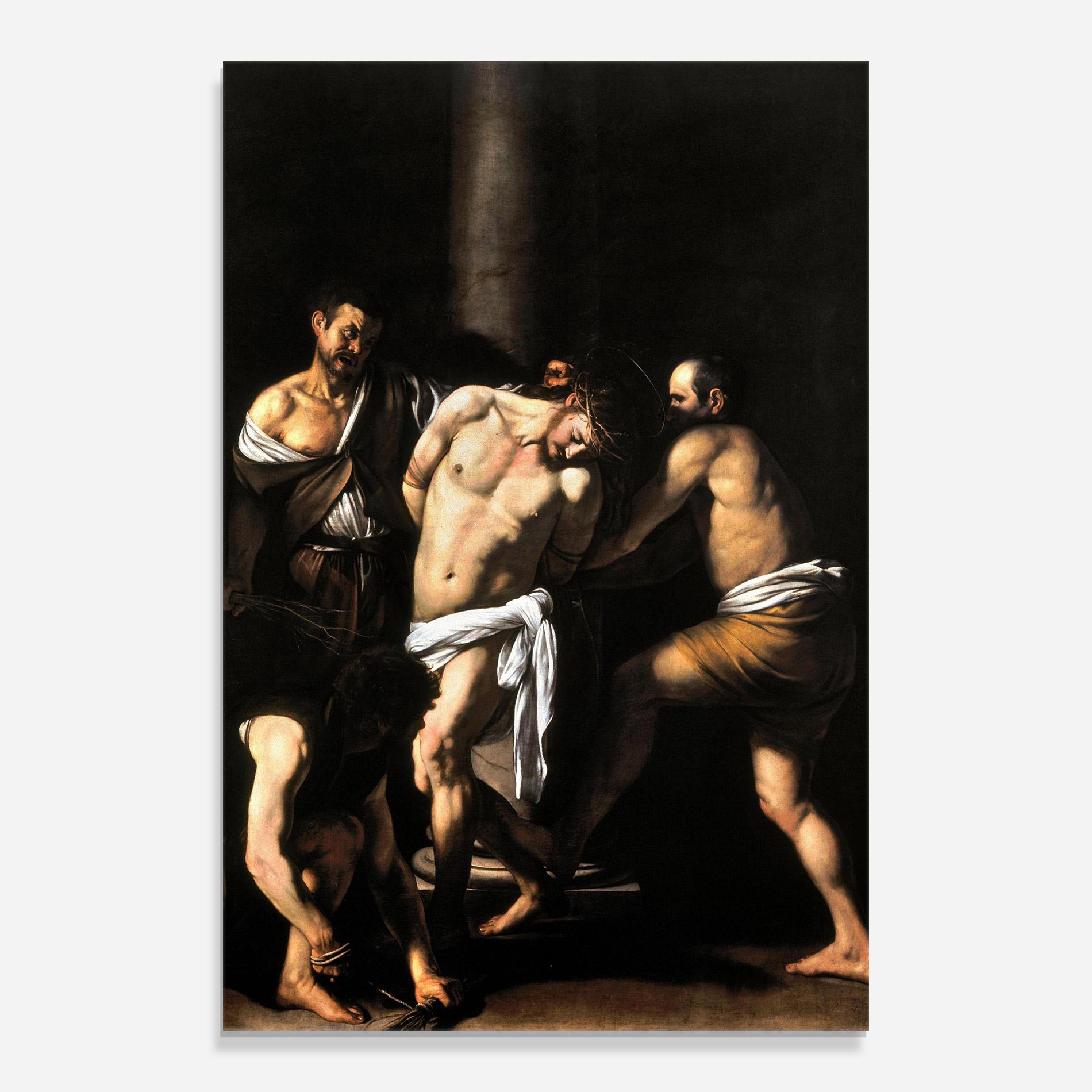 Glasbild The Flagellation Of Christ mockup 0