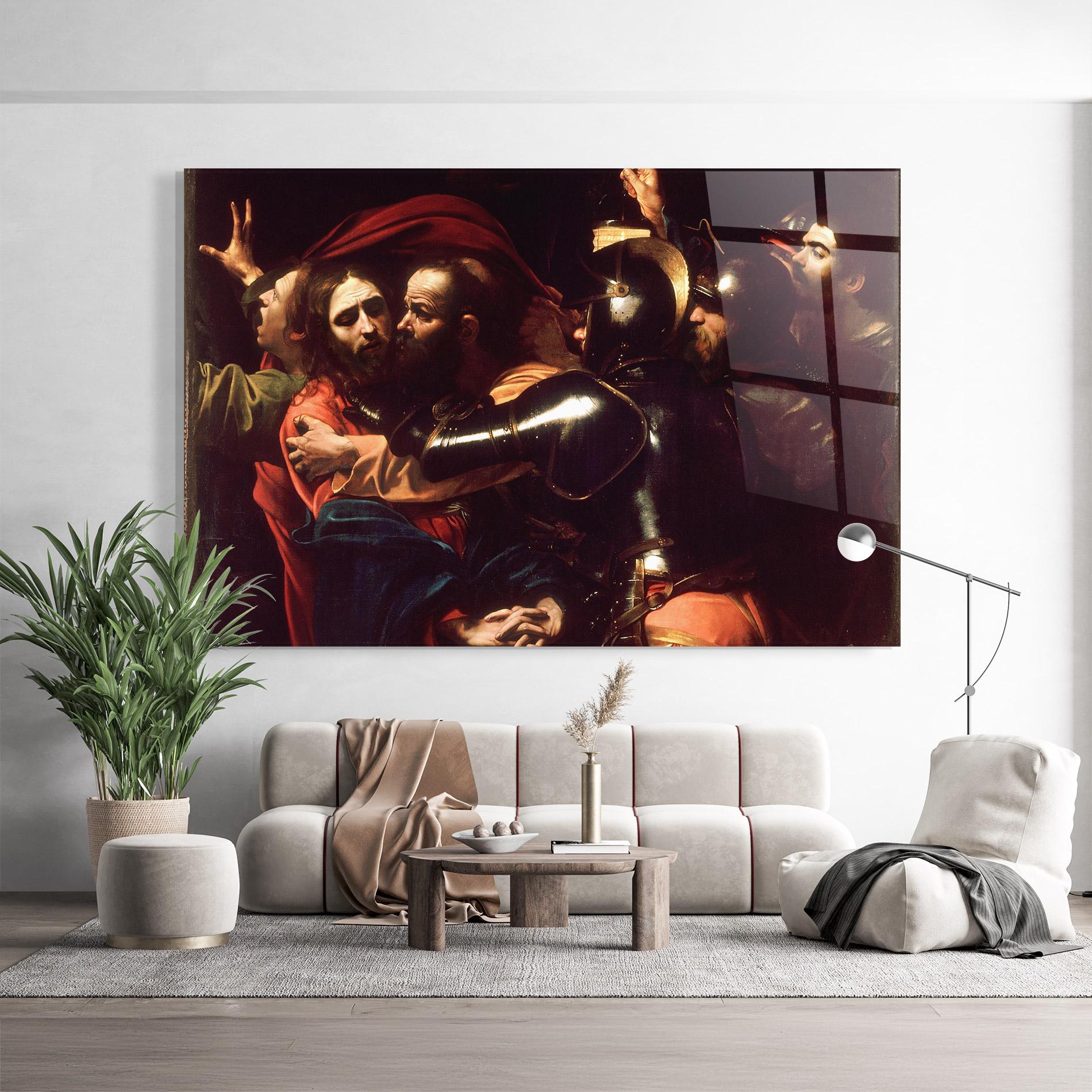 Glasbild The Taking Of Christ mockup 9